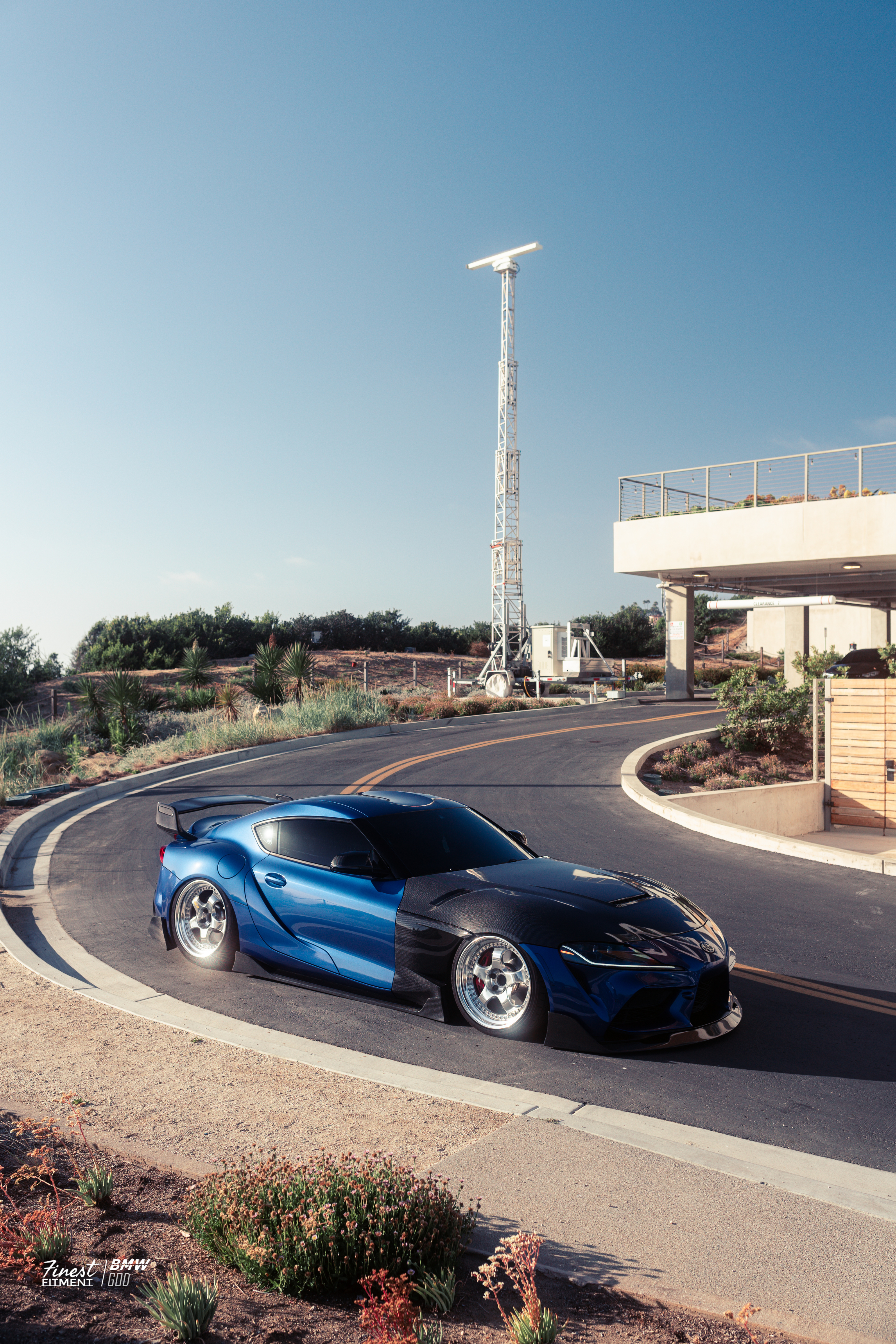A90/A91 Supra Ag Carbon Fiber Side Skirt Extensions