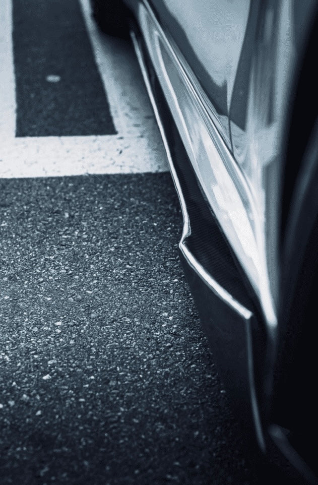 F87 M2 MTC Carbon Fiber Side Skirt Extensions