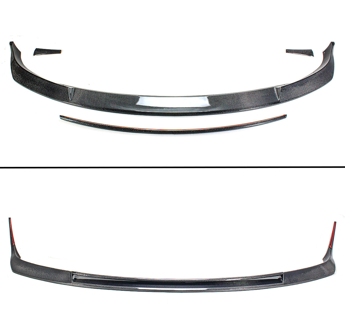 Tesla Model 3 - J Style Carbon Fiber Front Lip