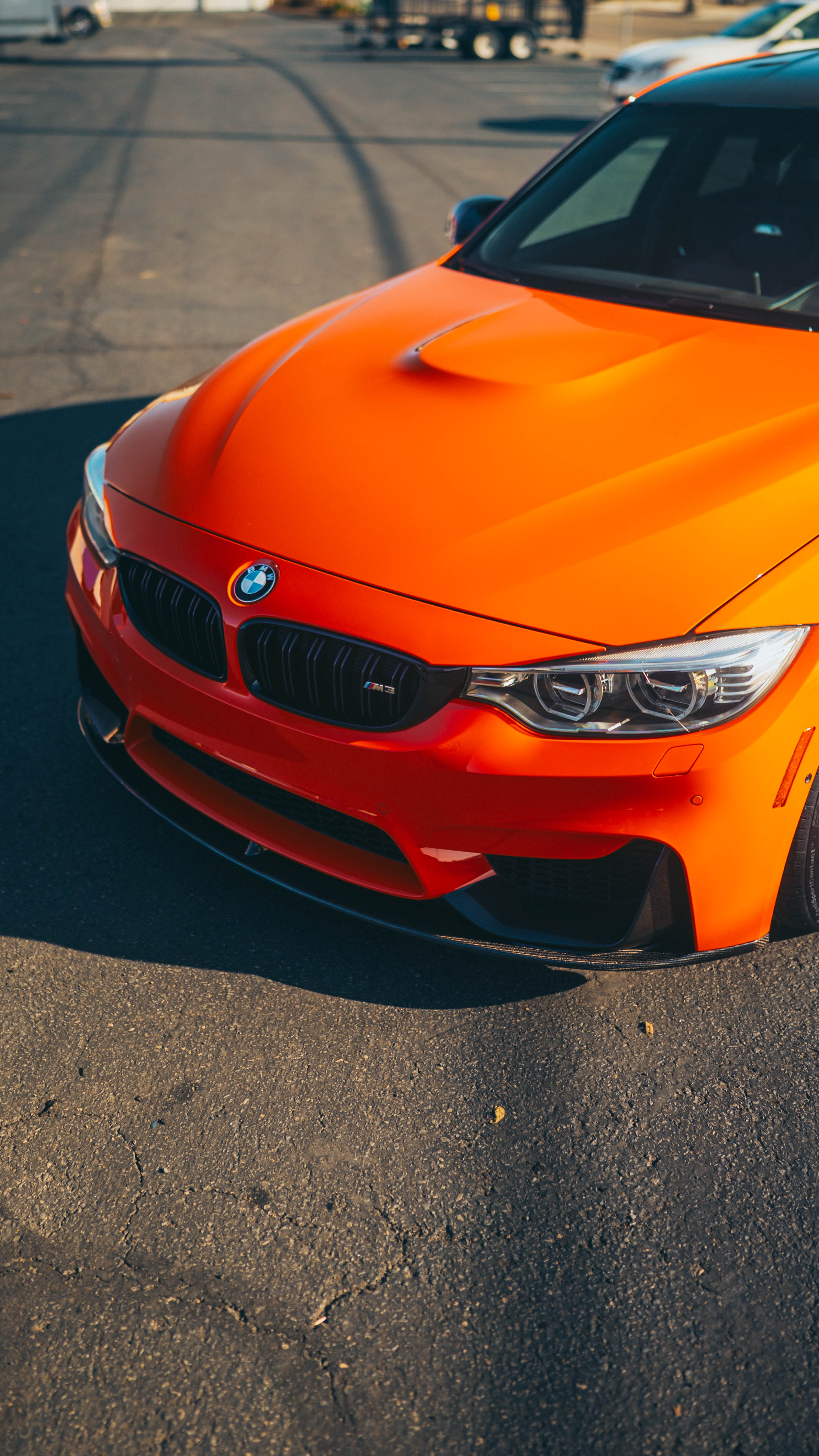 F8X M3/M4 Carbon Fiber M Performance 3PC Front Lip - F80/F82/F83