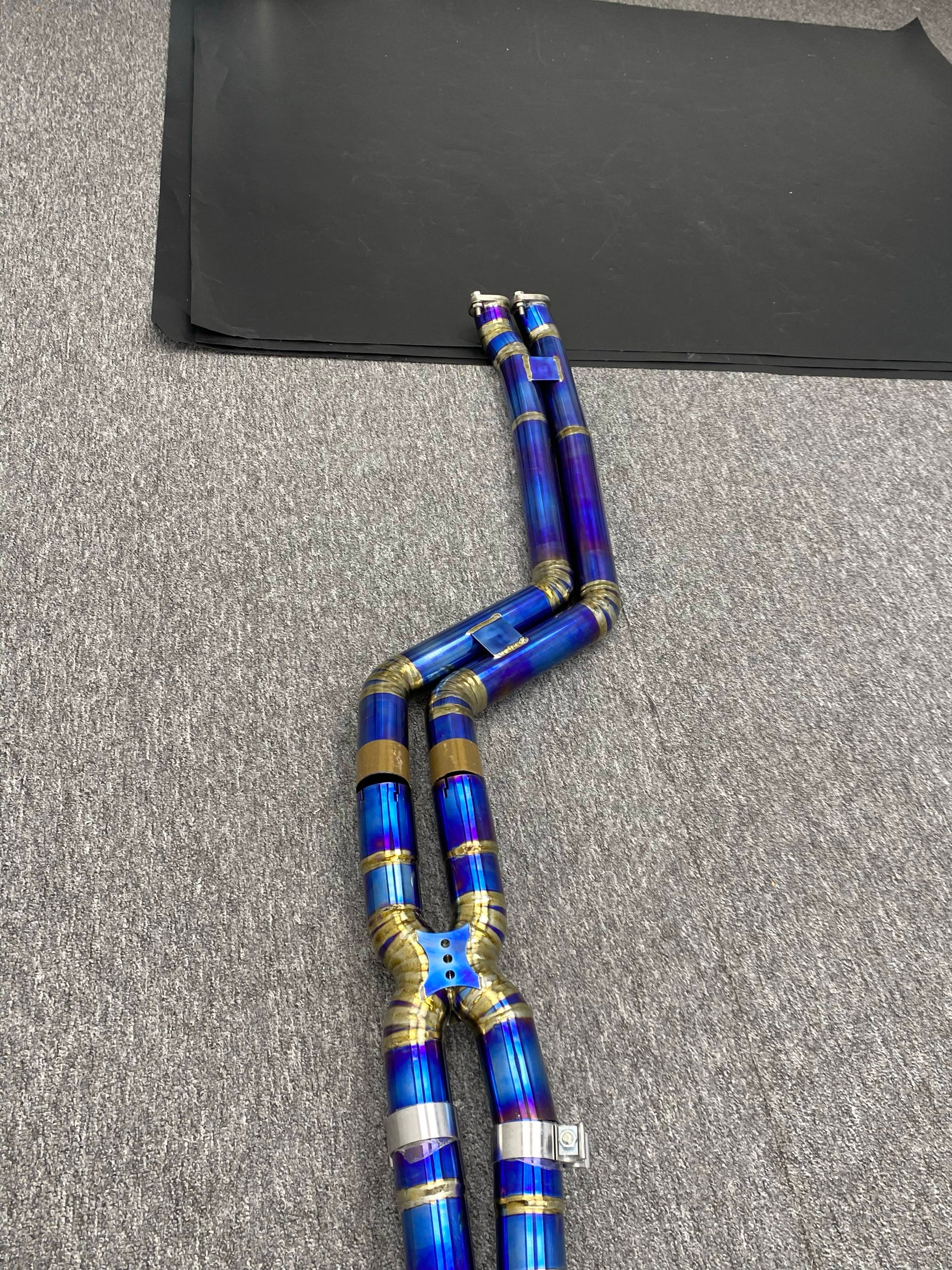 E9X 335i Cen-Cal Valved Exhaust System - Titanium - N54/N55