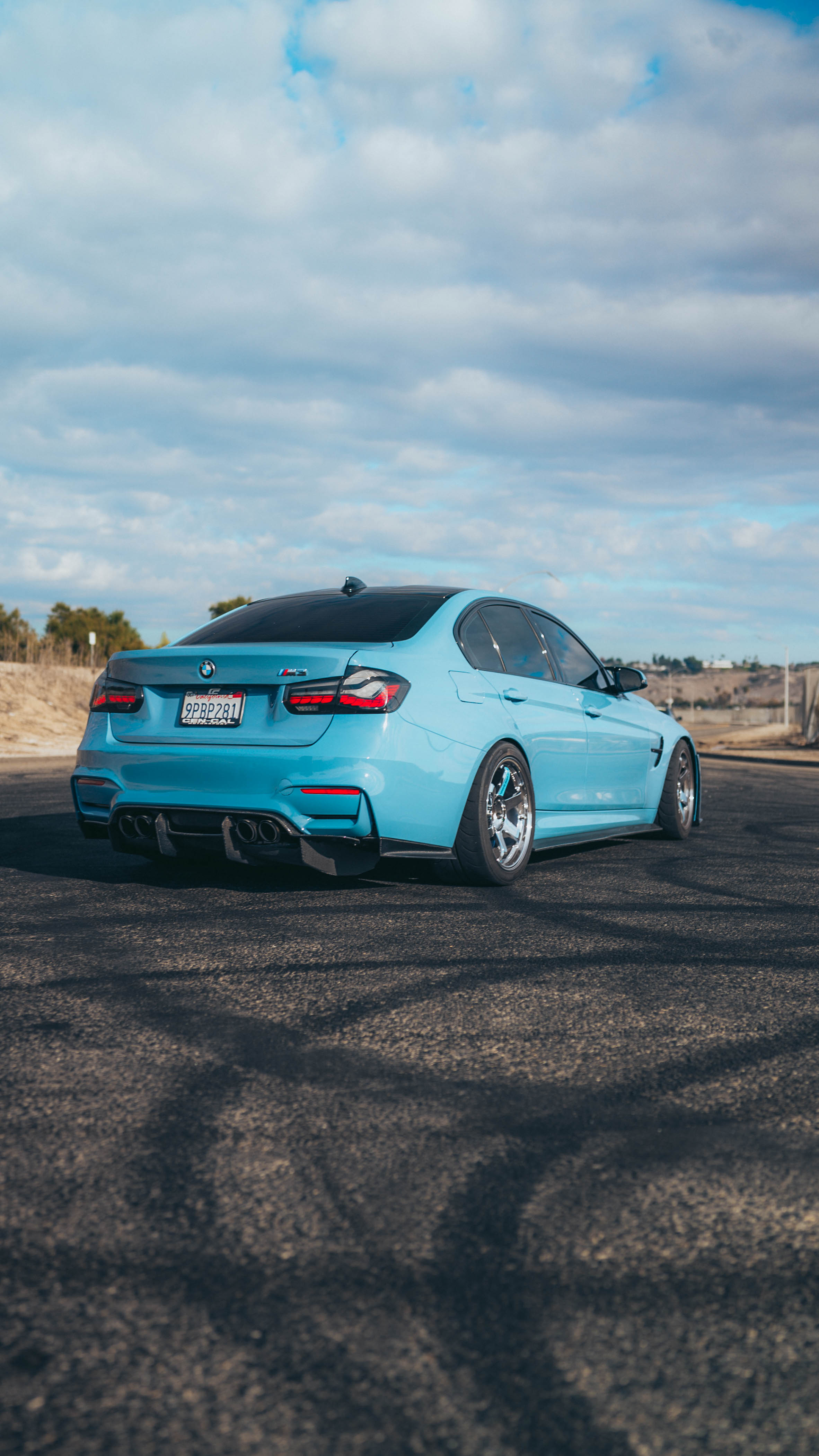 BMW F8X M3/M4 PSM 4PC Carbon Fiber Diffuser - F80/F82/F83