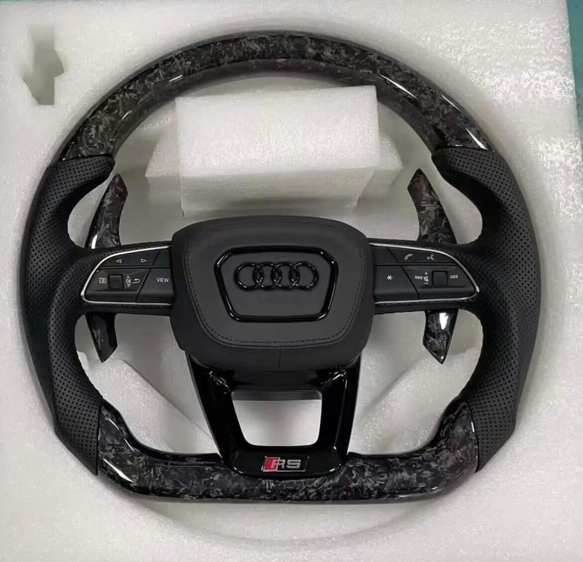 Audi Carbon Fiber Steering Wheel