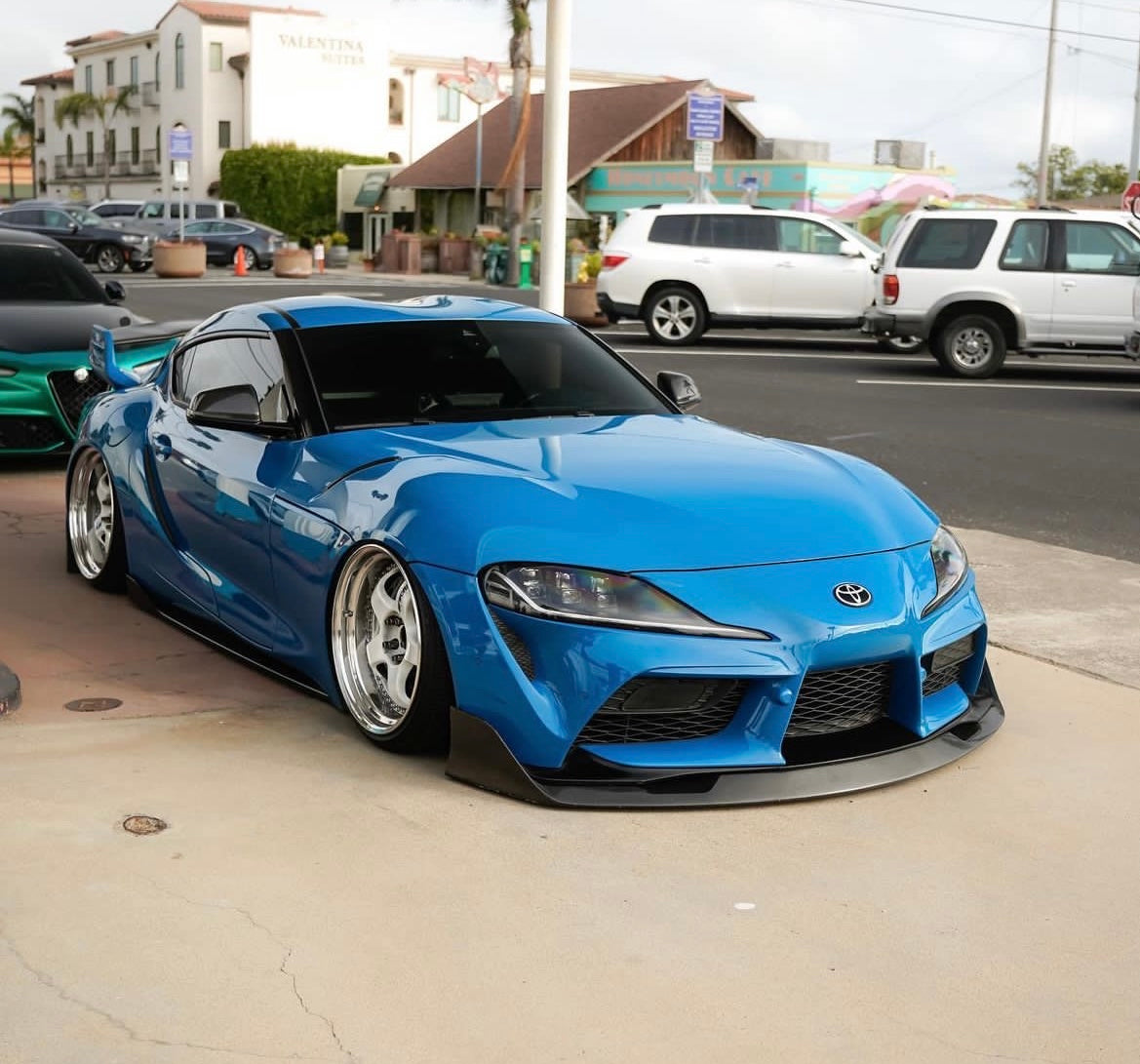 Toyota Supra Mk5 JHP Style Carbon Fiber Front Lip- A90/A91