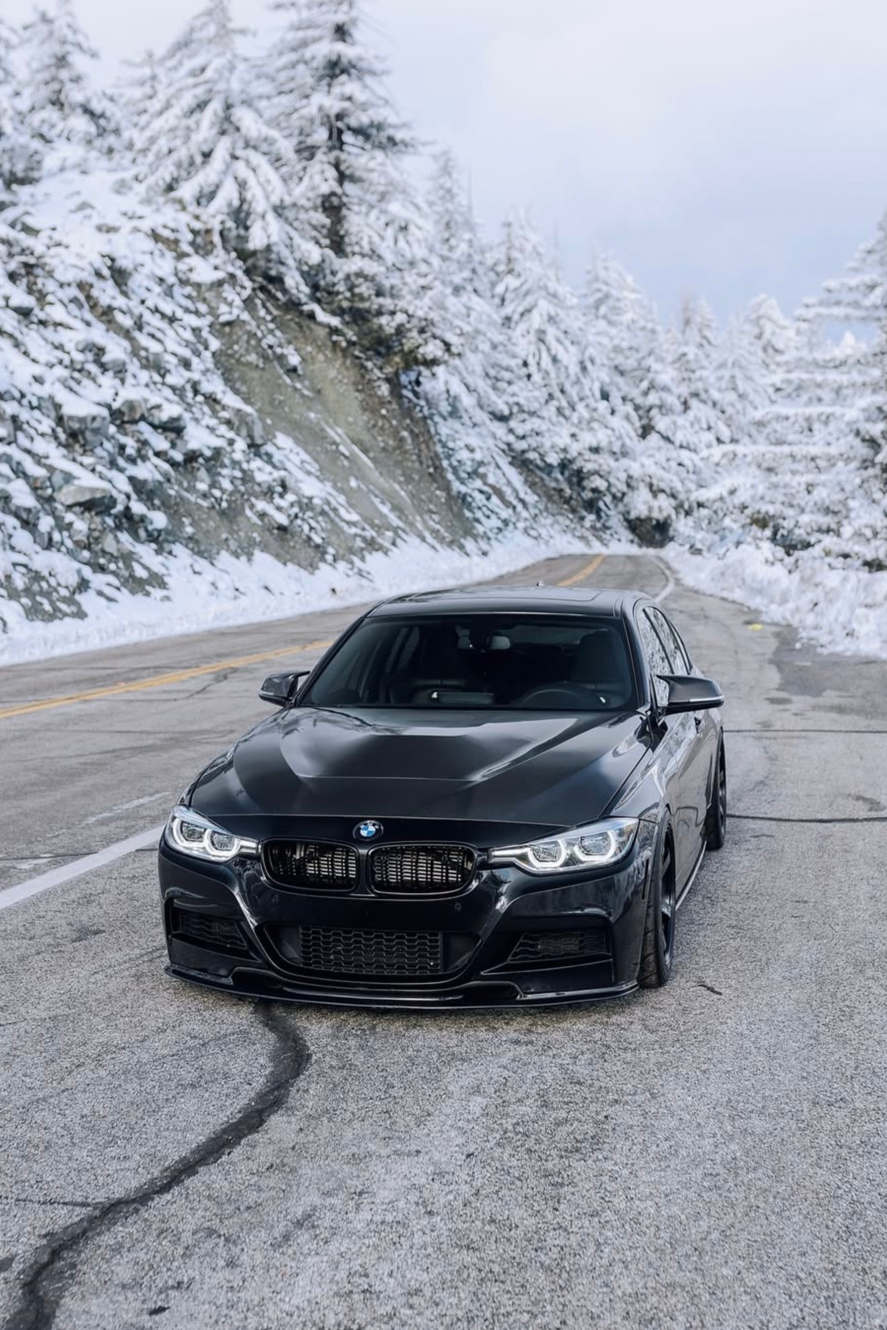 BMW F30 Carbon Fiber Varis Front Lip - F30/F31 3 Series