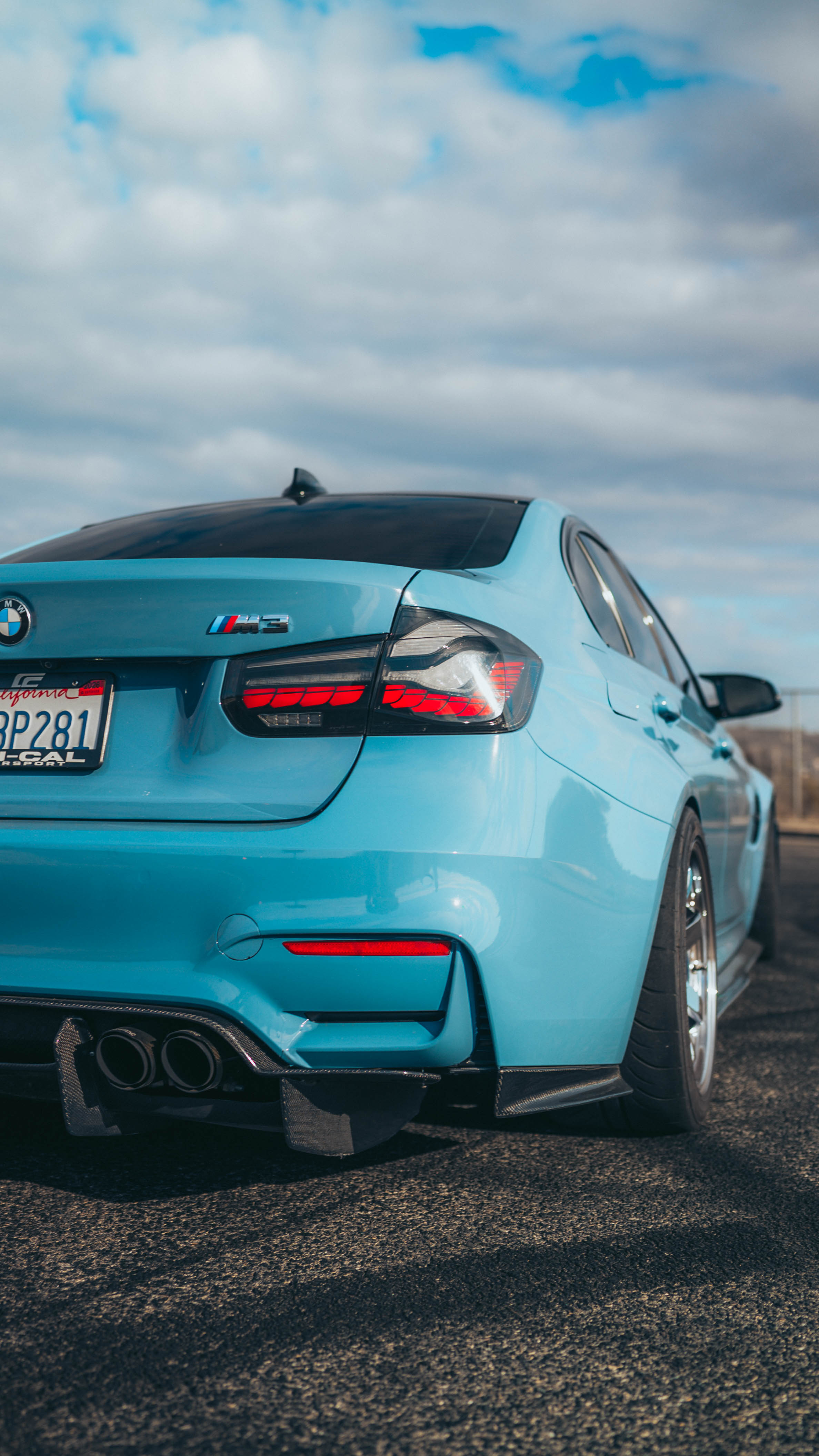 BMW F8X M3/M4 PSM 4PC Carbon Fiber Diffuser - F80/F82/F83