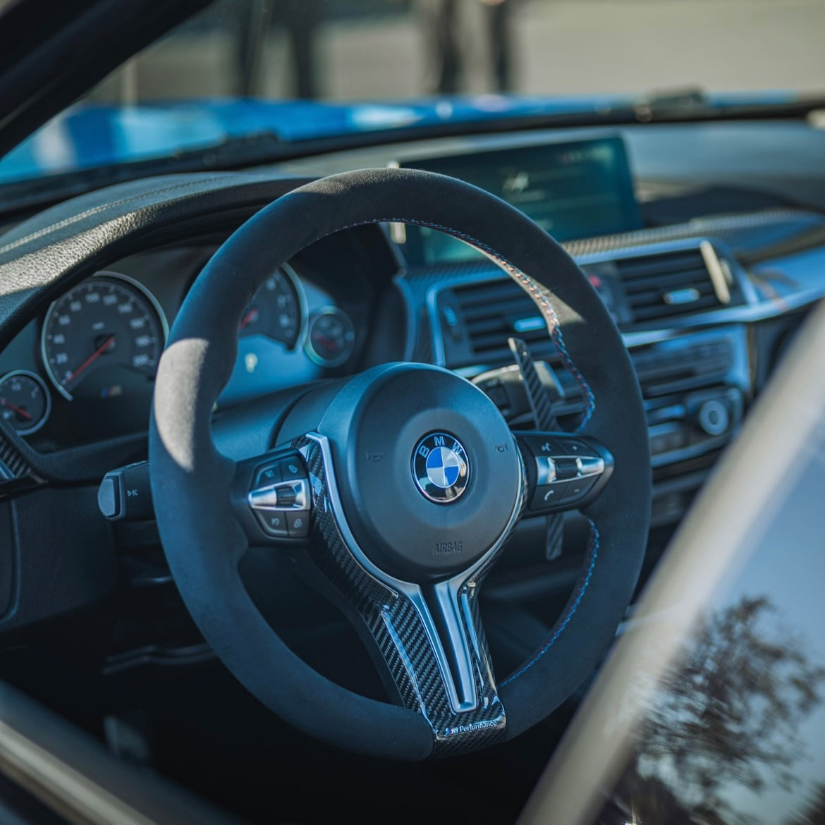 F Series Magnetic Carbon Fiber Paddle Shifters – BMW F8X/F3X/F2X