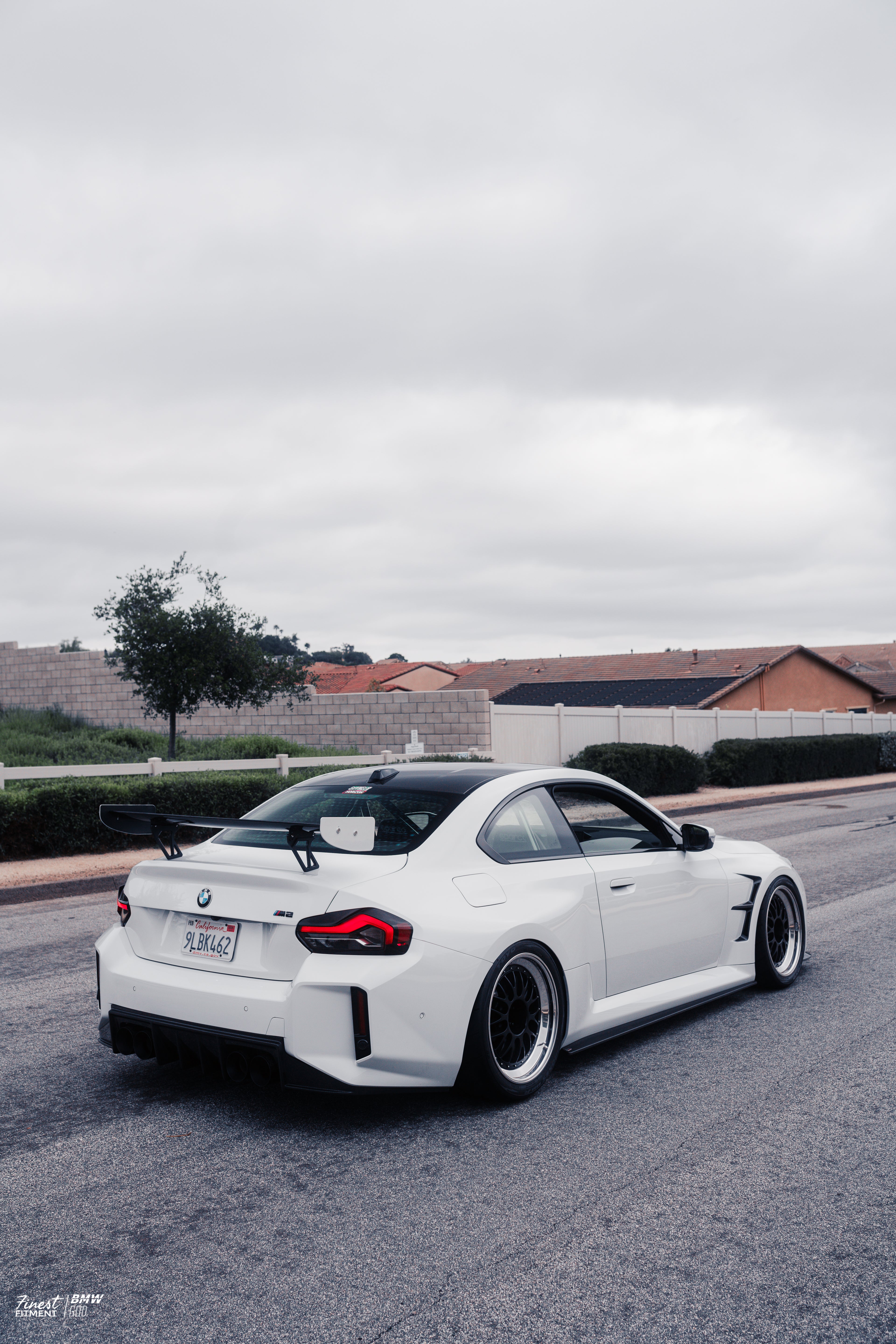 G87 M2 Carbon Fiber Side Skirt Extensions - Suvneer