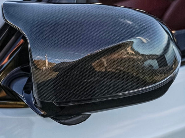 F9X Carbon Fiber Mirror Cap Covers - X3M/X4M/X5M/X6M