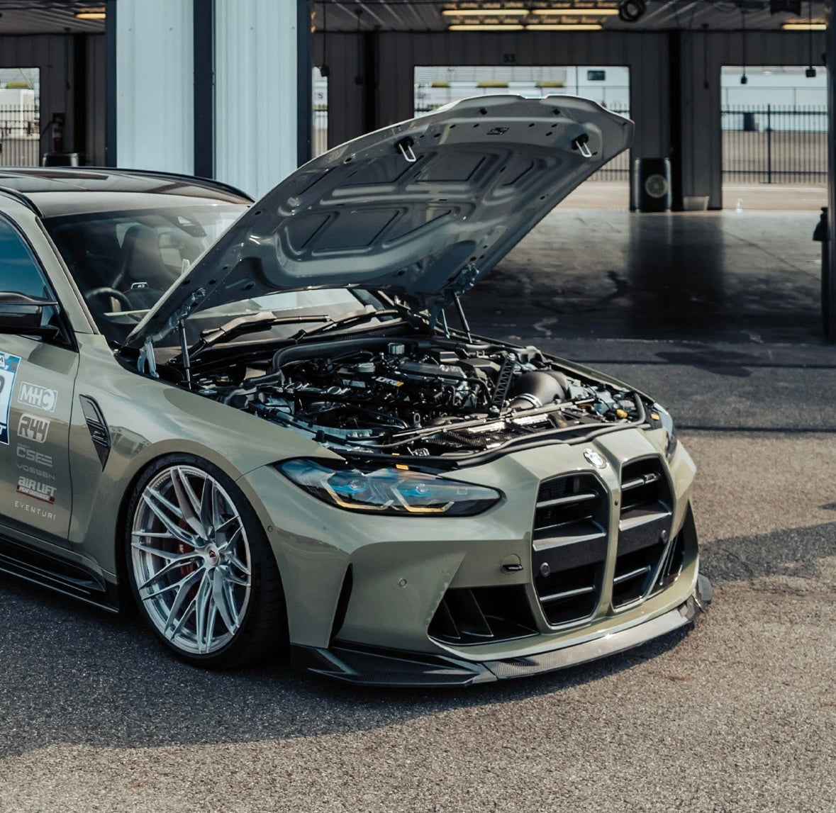 Cen-Cal Motorsport J Style V1 3-Piece Carbon Fiber Front Lip