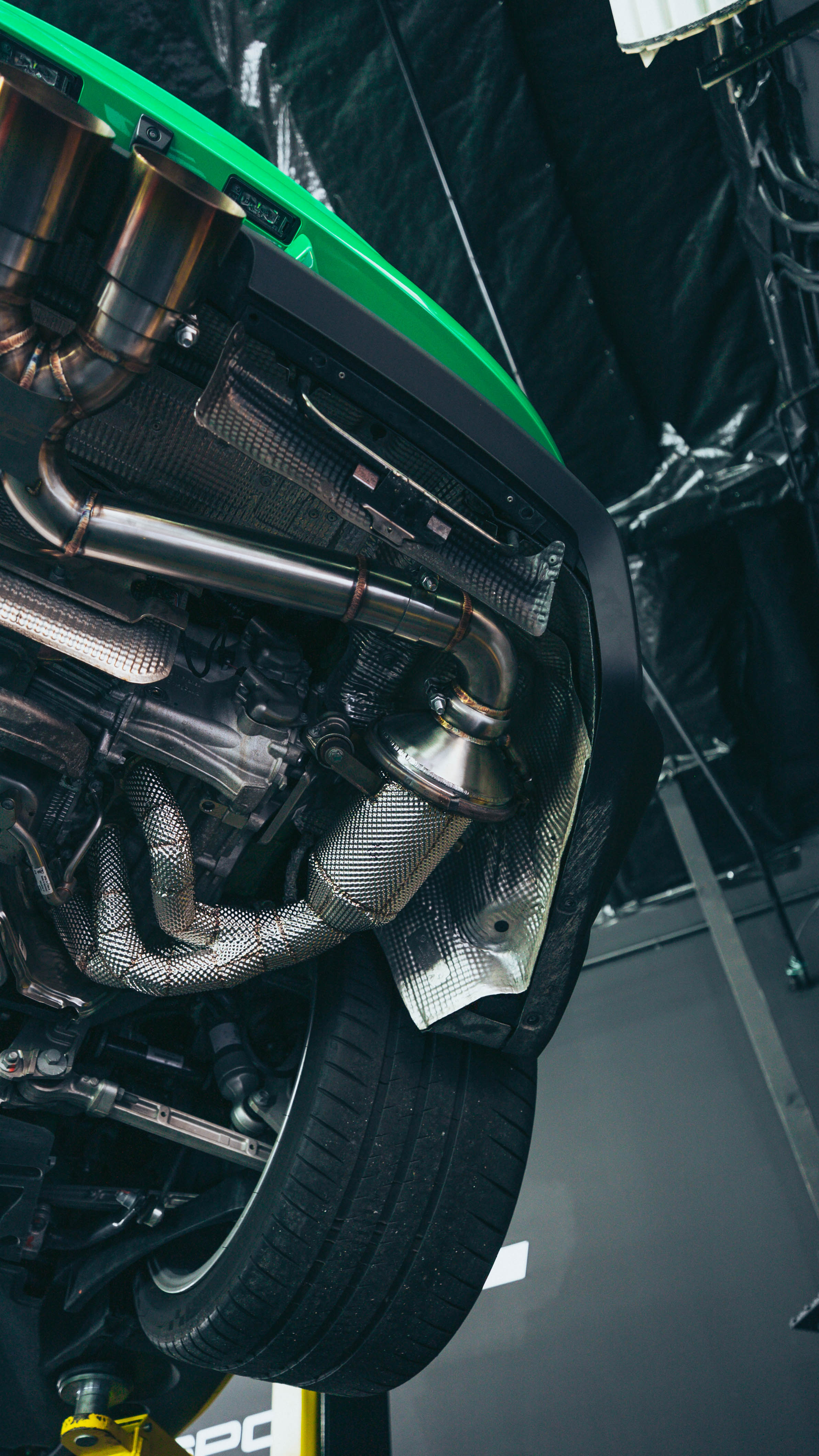 High-Flow Race EQL Headers – Porsche 992 GT3 / GT3 RS (T304 Stainless Steel)