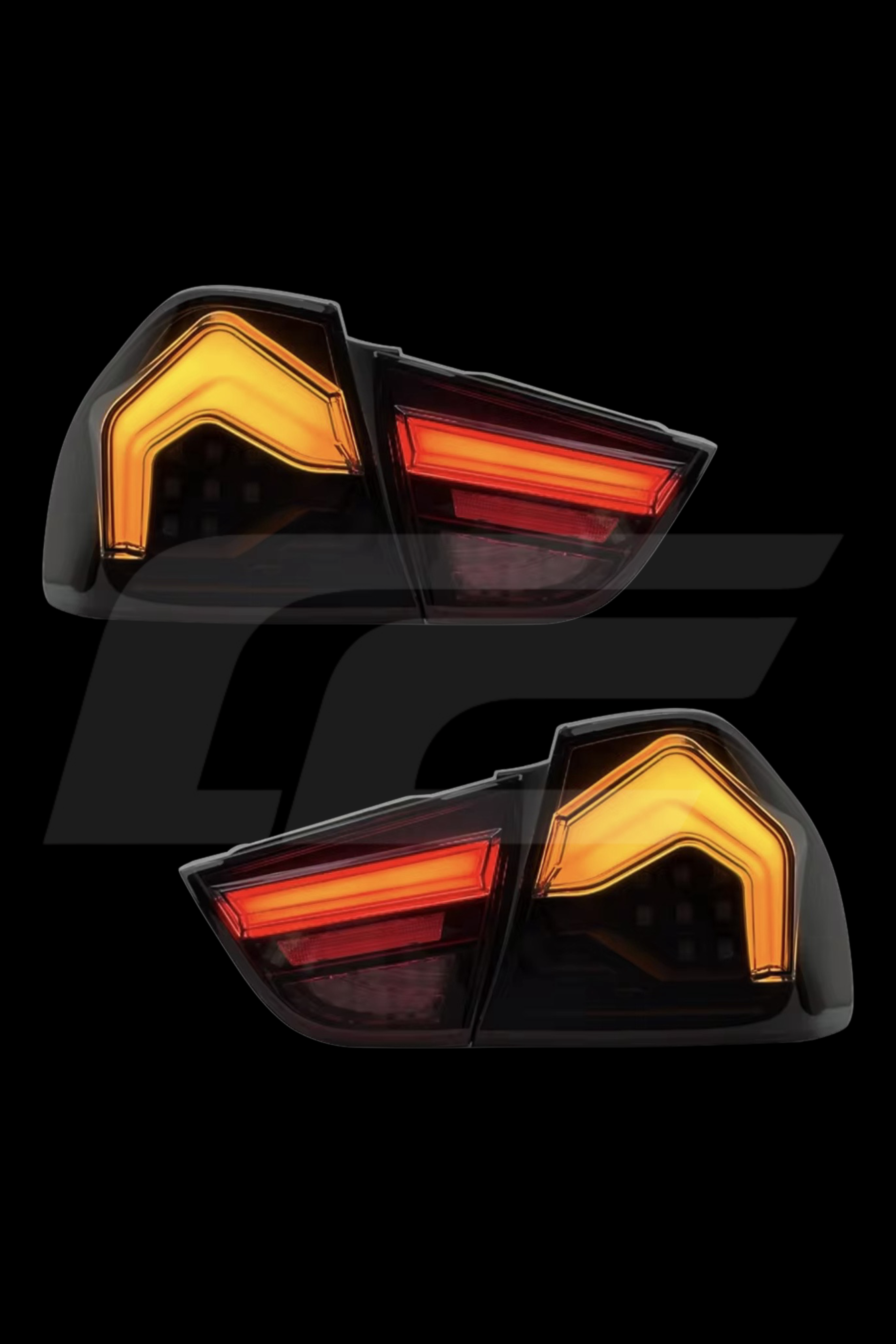 E90 3 Series & E90 M3 LCI DTM Smoked Taillights