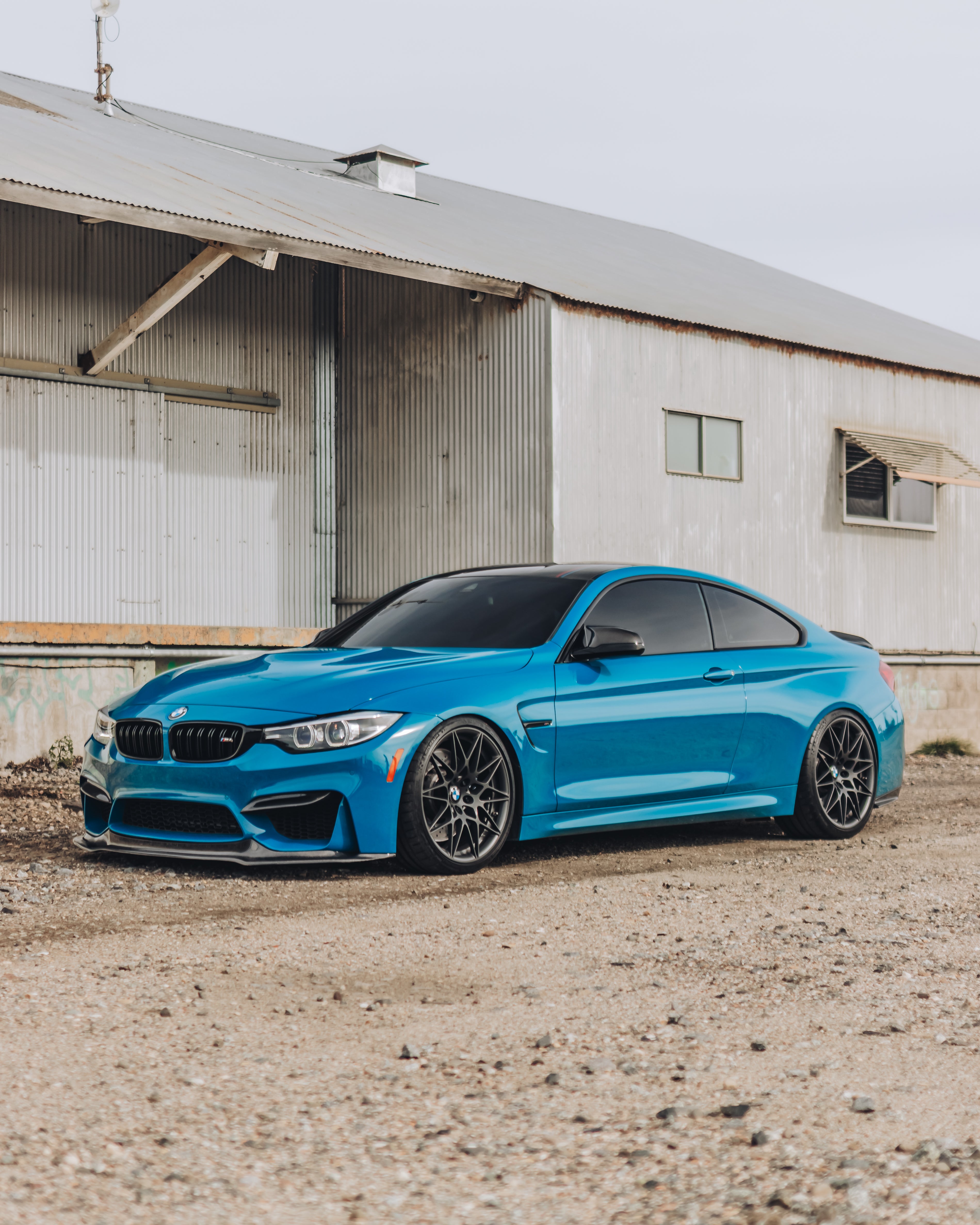 F8X M3/M4 V Style Carbon Fiber Front Lip