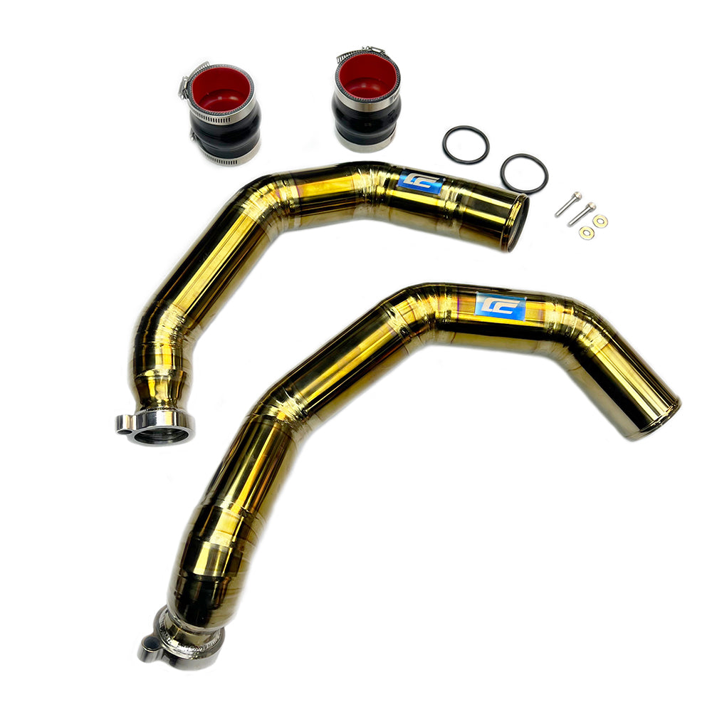 S55 M3/M4/M2C Cen-Cal Titanium Charge Pipes - F80/F82/F83/F87