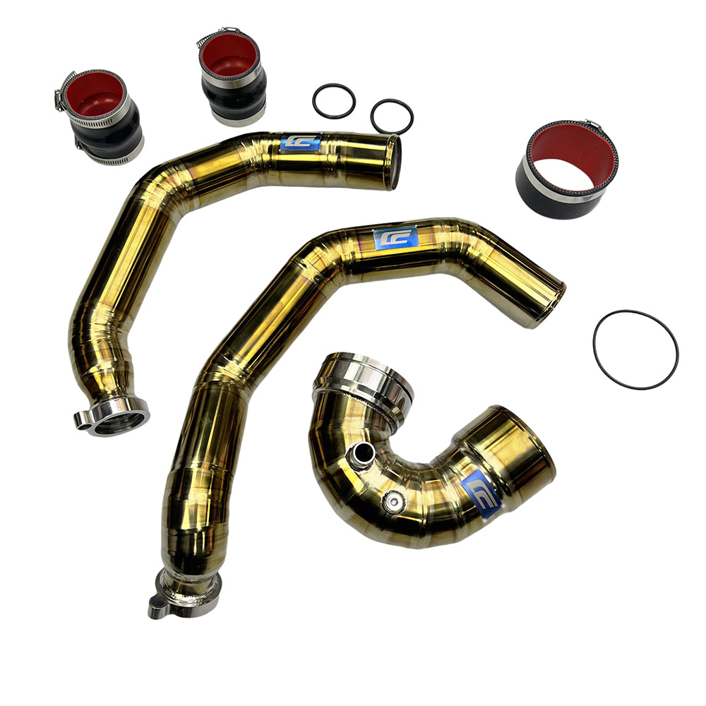 S55 M3/M4/M2C Cen-Cal Titanium Charge Pipes - F80/F82/F83/F87