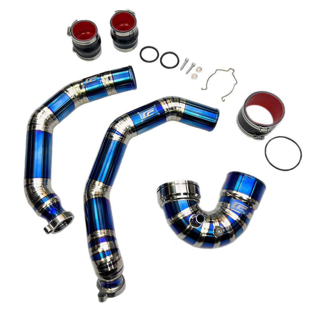 S55 M3/M4/M2C Cen-Cal Titanium Charge Pipes - F80/F82/F83/F87