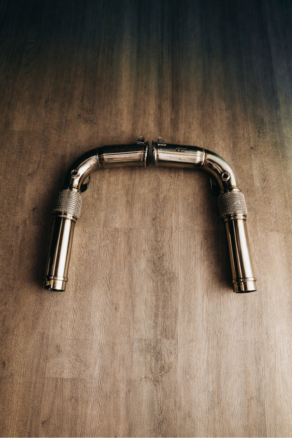 BMW S68 G90/G99 M5 CENCAL Free Flow Race Downpipes - G90 M5/G99 M5