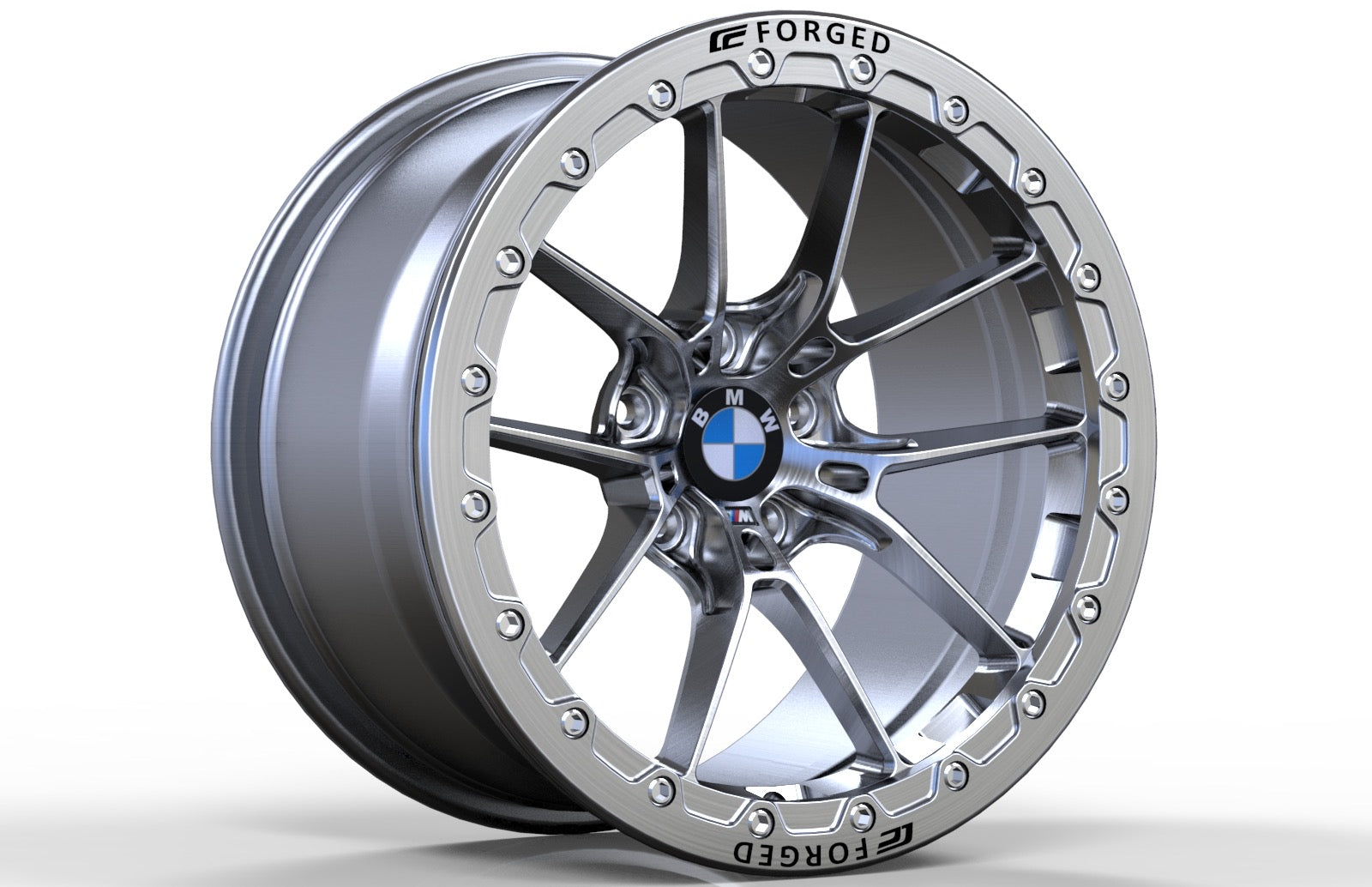 BMW F80 M3 / F82 M4 CC Forged Beadlock Drag Pack Wheels — F8X OEM+