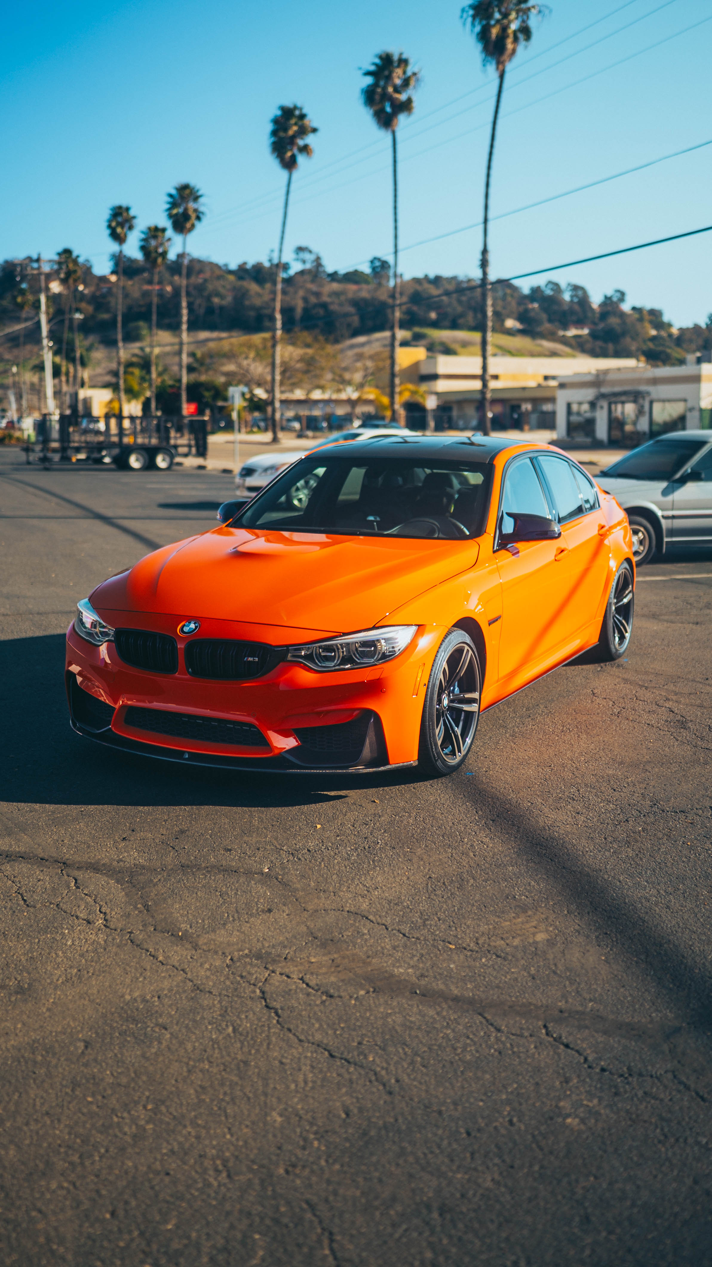 F8X M3/M4 Carbon Fiber M Performance 3PC Front Lip - F80/F82/F83