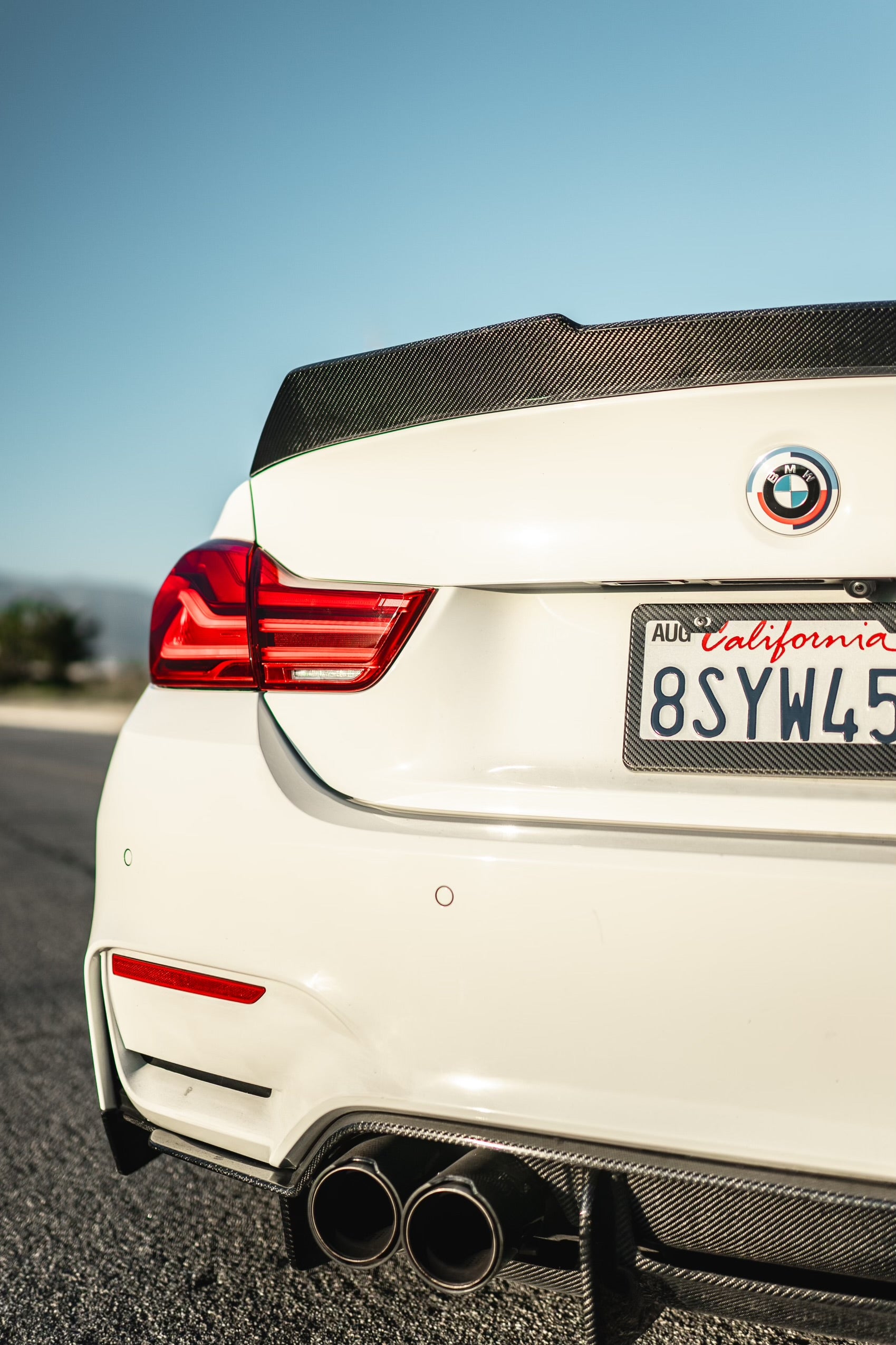 F82 M4 STX Style Carbon Fiber Spoiler