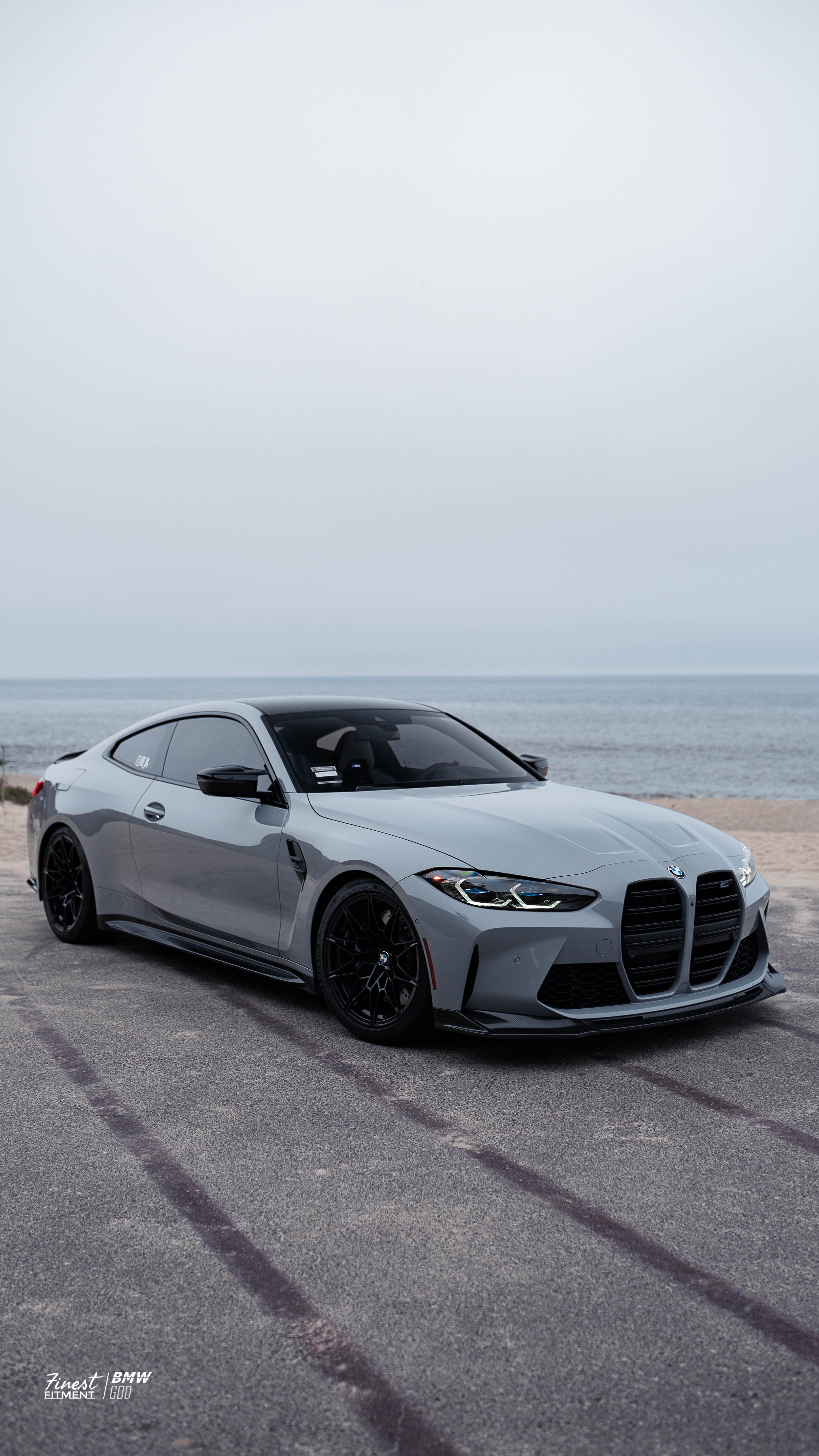 V Style V1 Carbon Fiber Front Lip 3pc - G8X M3/M4