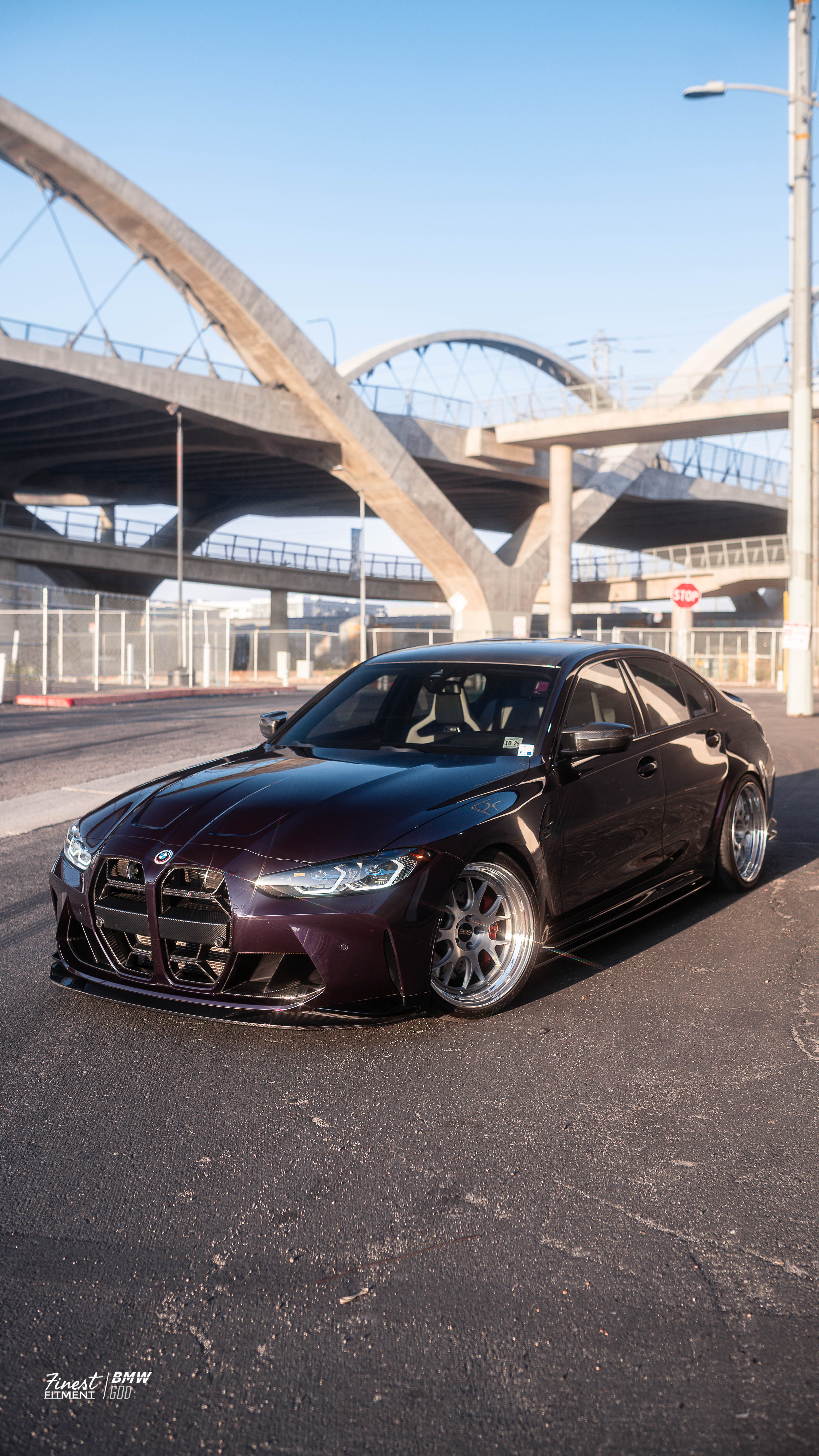 G8X M3/M4 MHC Style Carbon Fiber Front Lip for BMW G80 M3 & G82/G83 M4