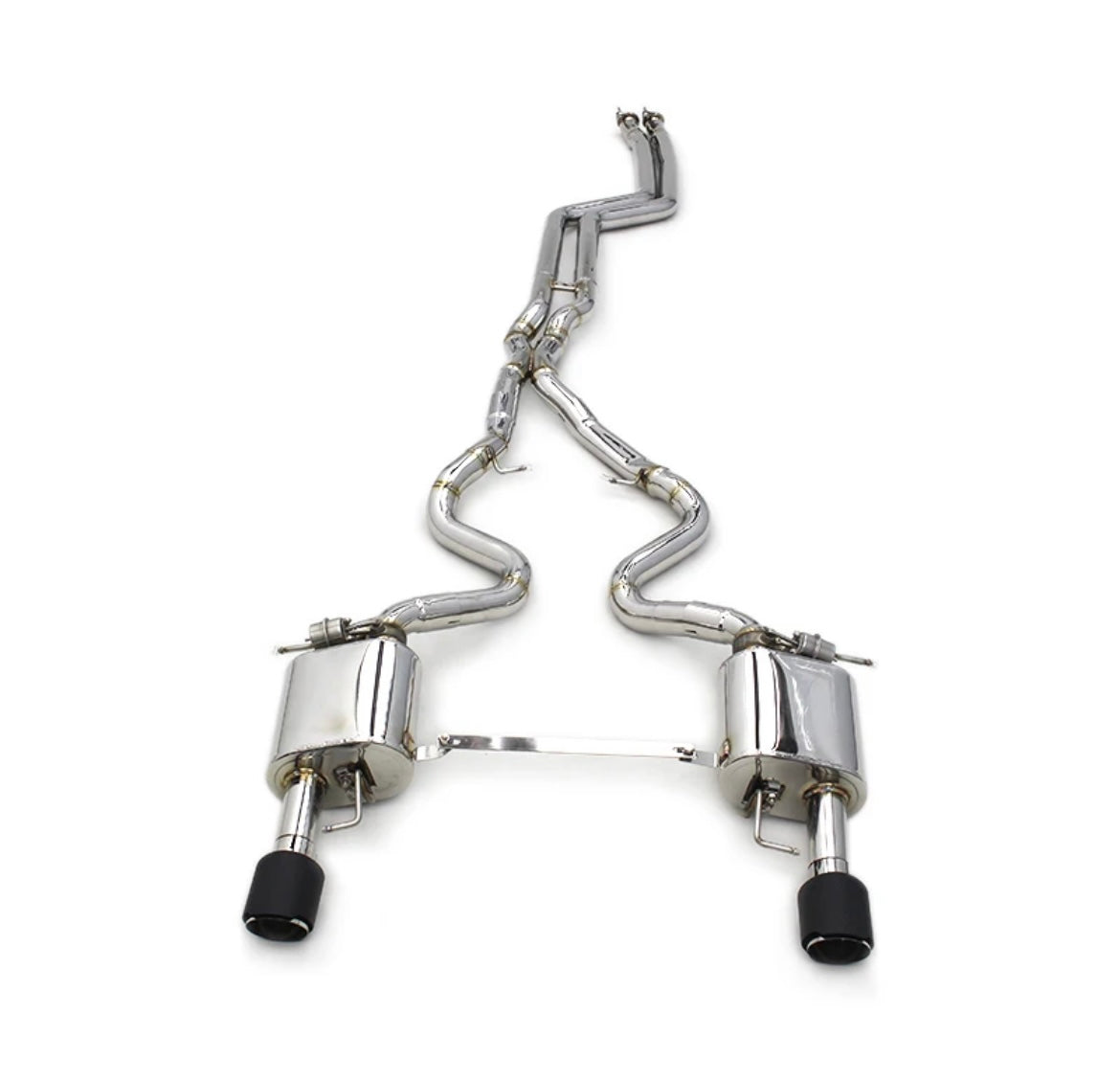 E9X 335I CEN-CAL VALVED EXHAUST SYSTEM - STAINLESS STEEL - N54/N55