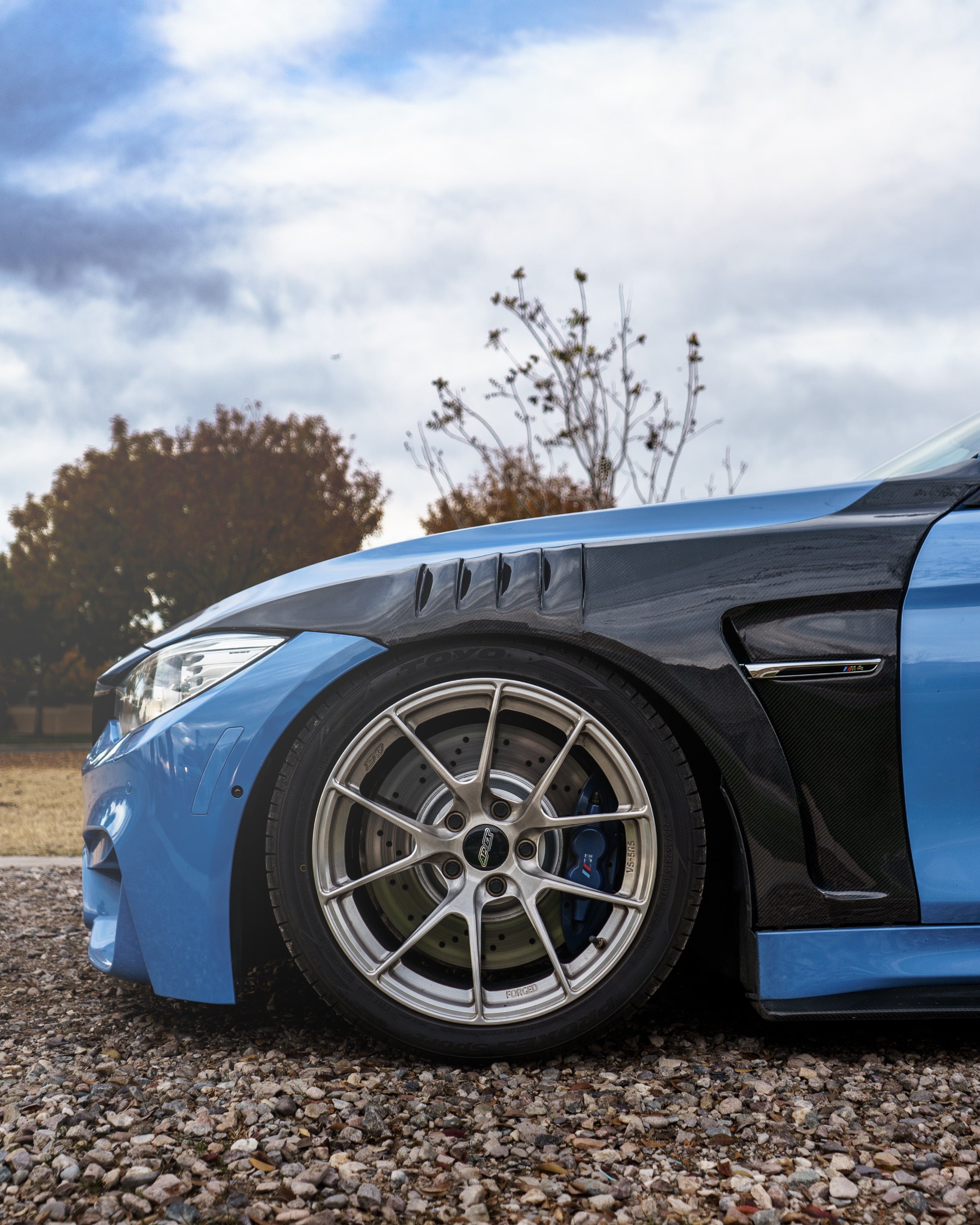 Carbon Fiber Vented Fenders for BMW F80 M3 / F82 M4