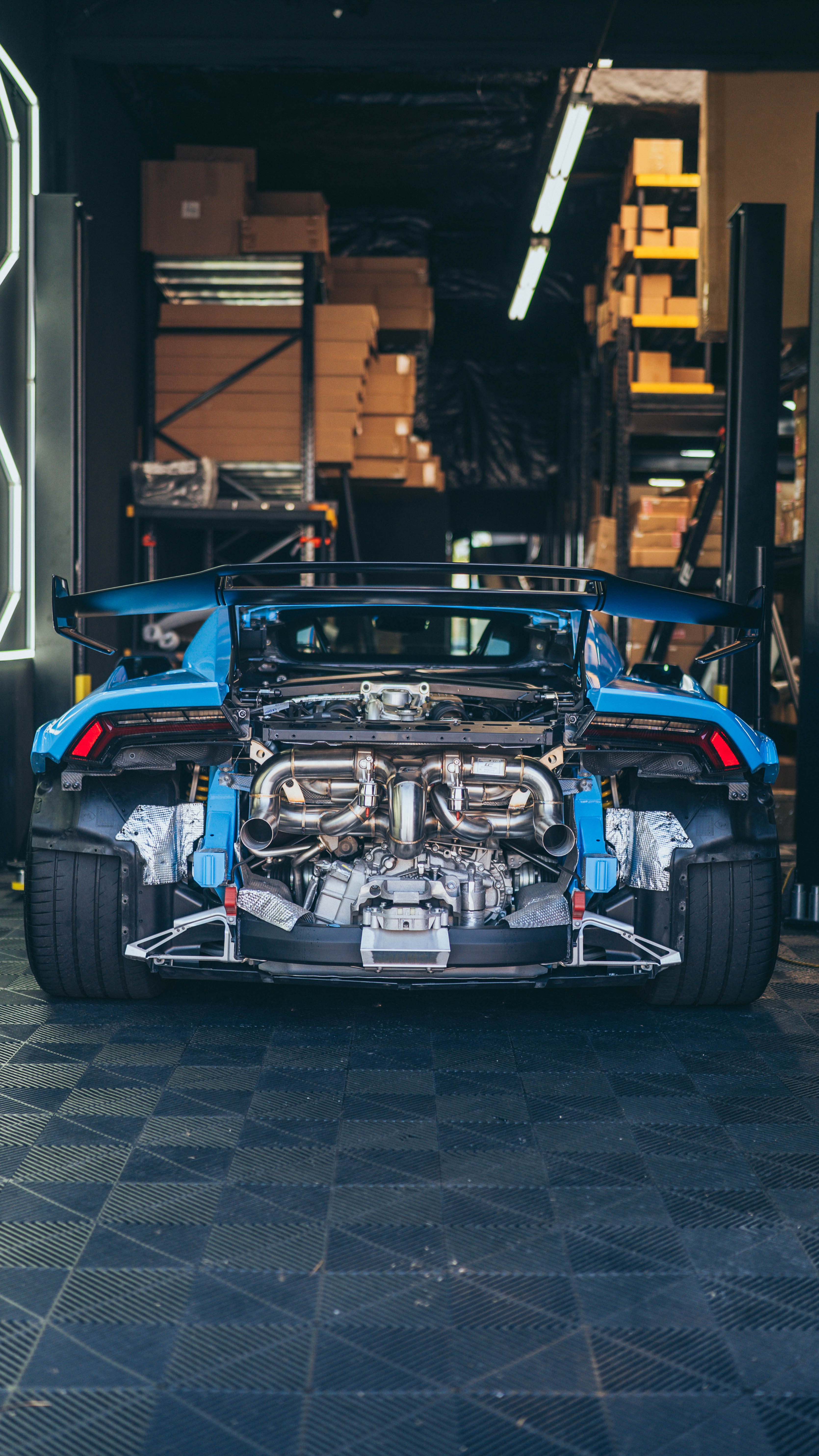 Lamborghini STO CenCal F1 Exhaust System