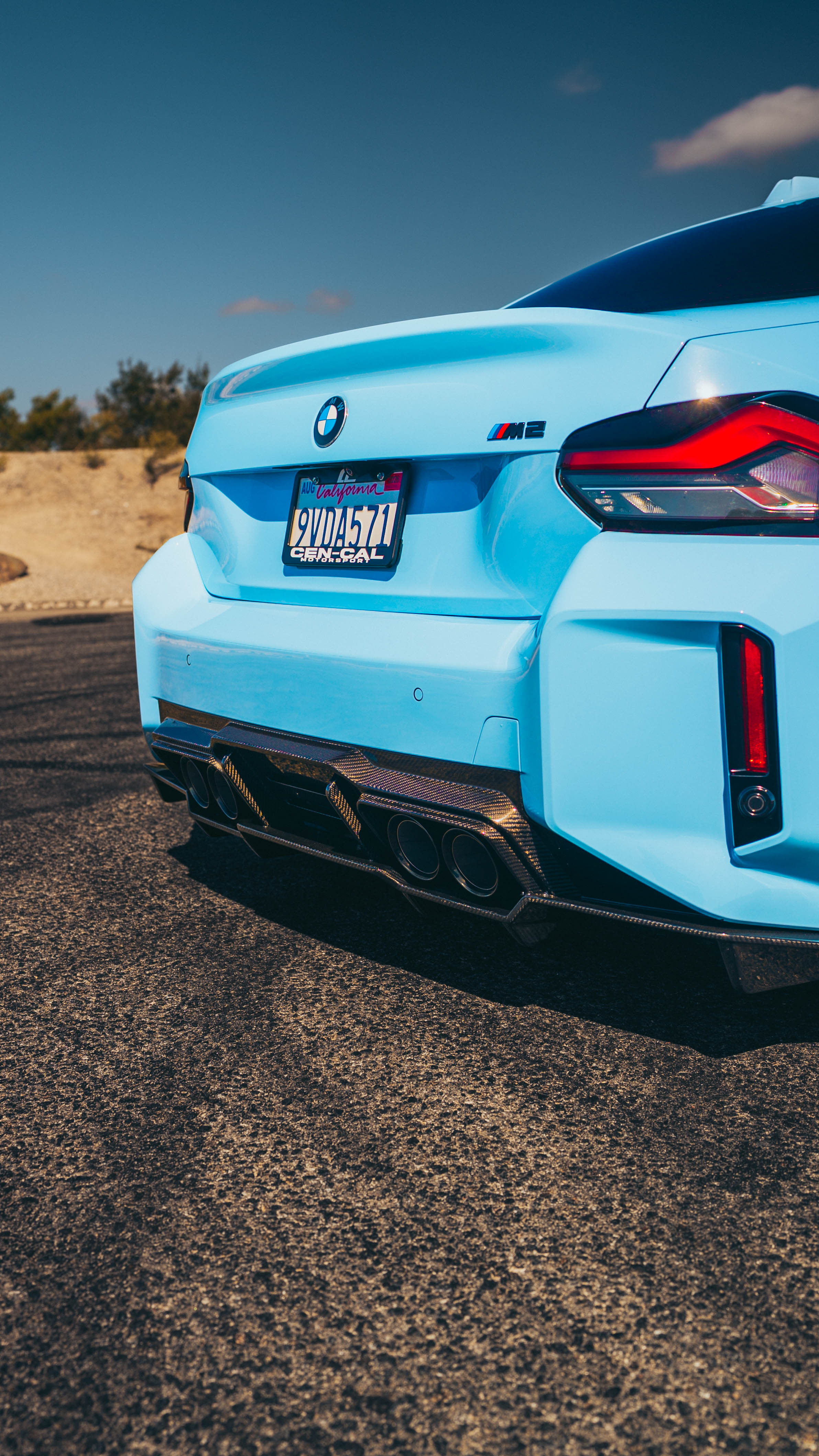 G87 M2 VR1 Carbon Fiber Rear Diffuser