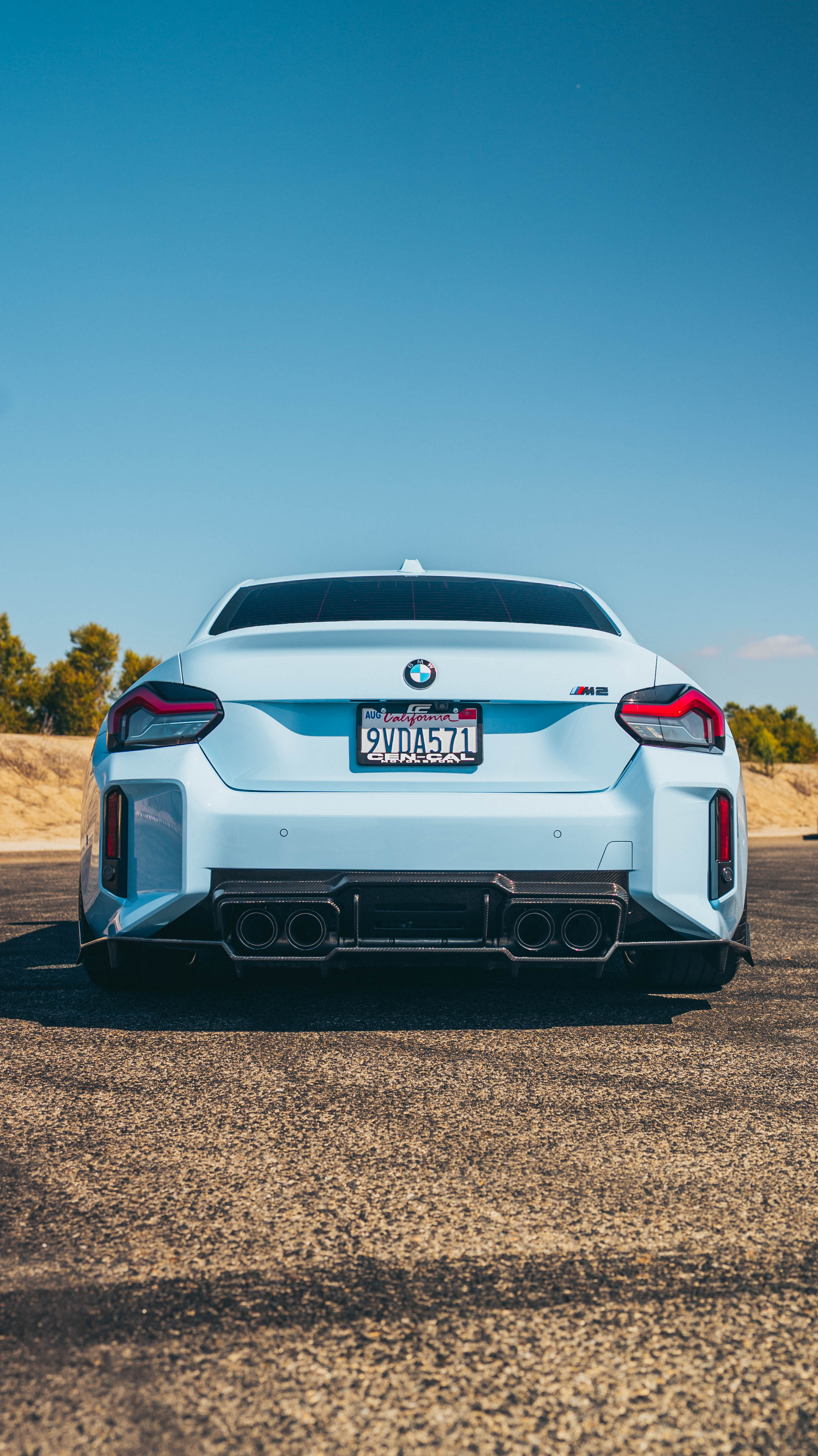 G87 M2 VR1 Carbon Fiber Rear Diffuser