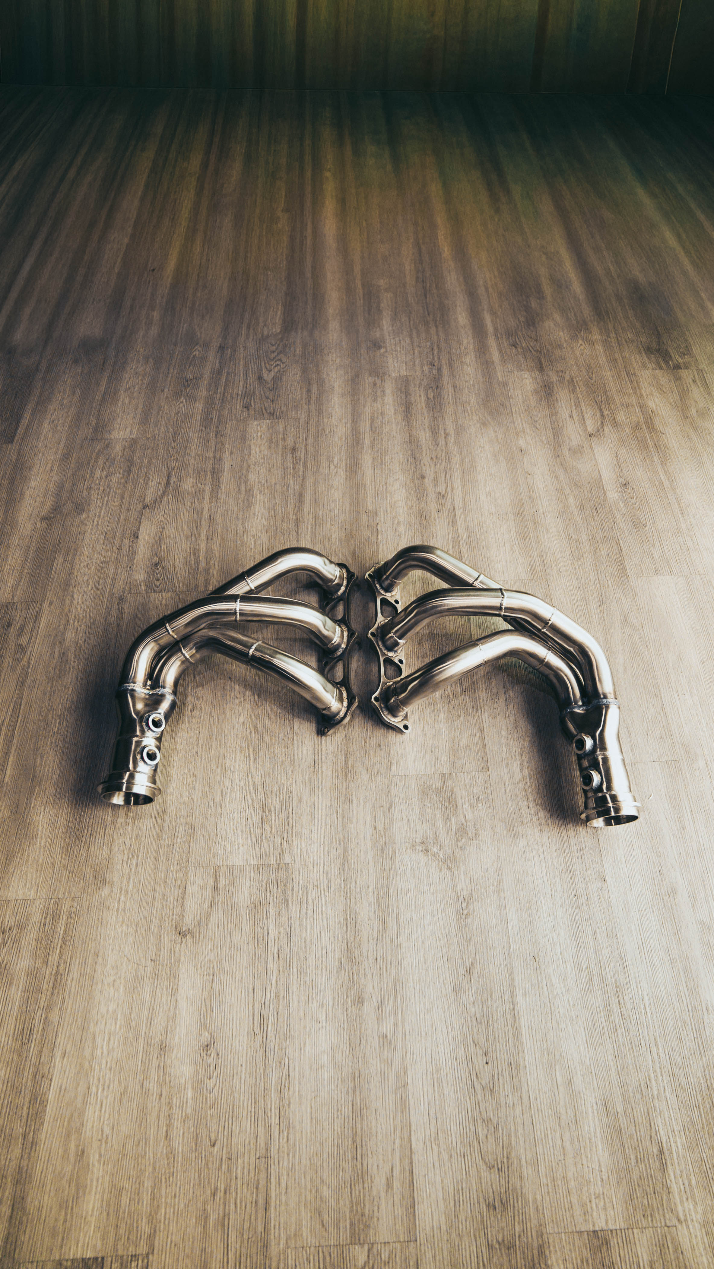 High-Flow Race Headers – Porsche 991.1/991.2 GT3 & GT3RS (T304 Stainless Steel)