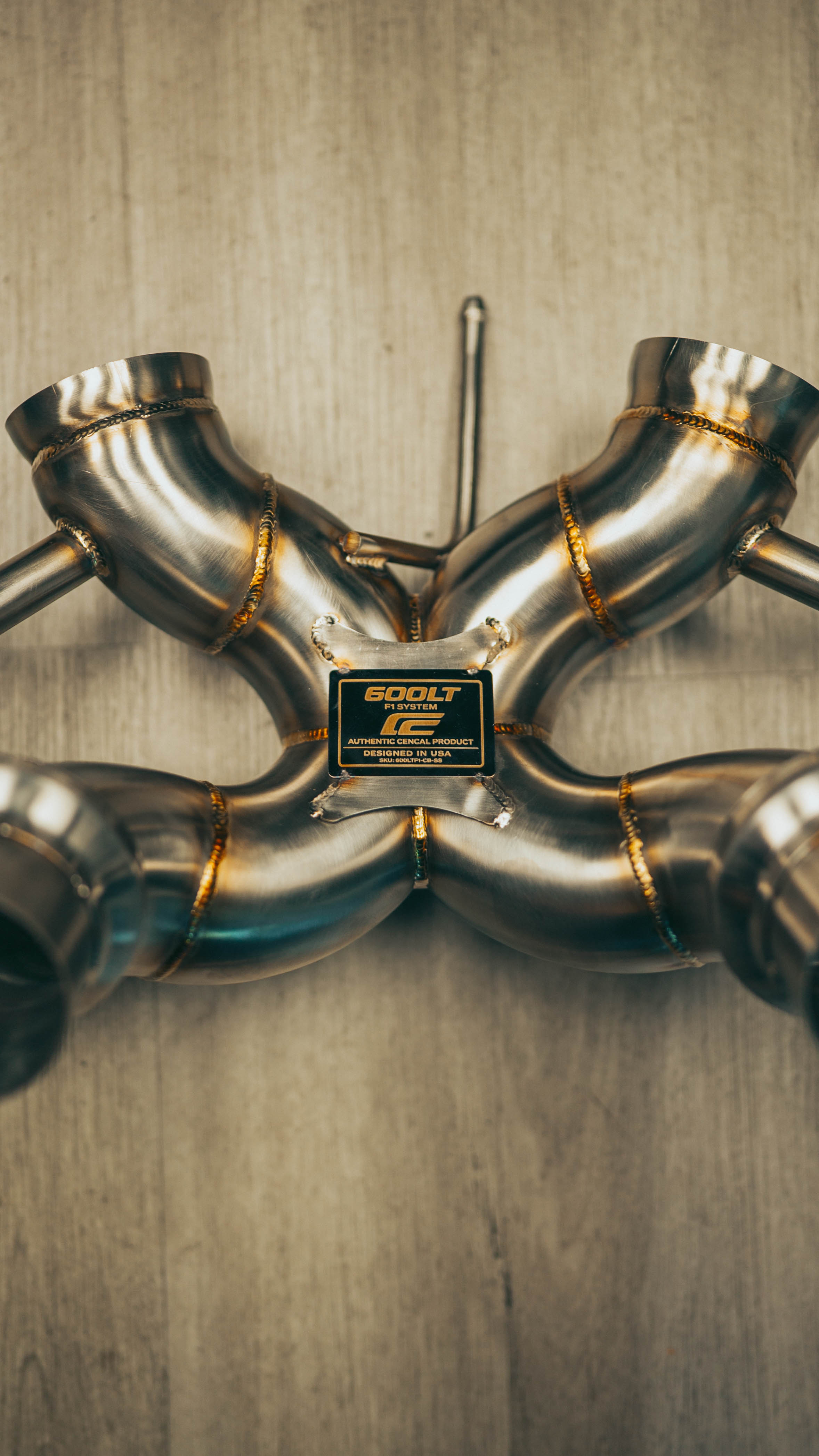 McLaren 600LT F1 CenCal Exhaust System