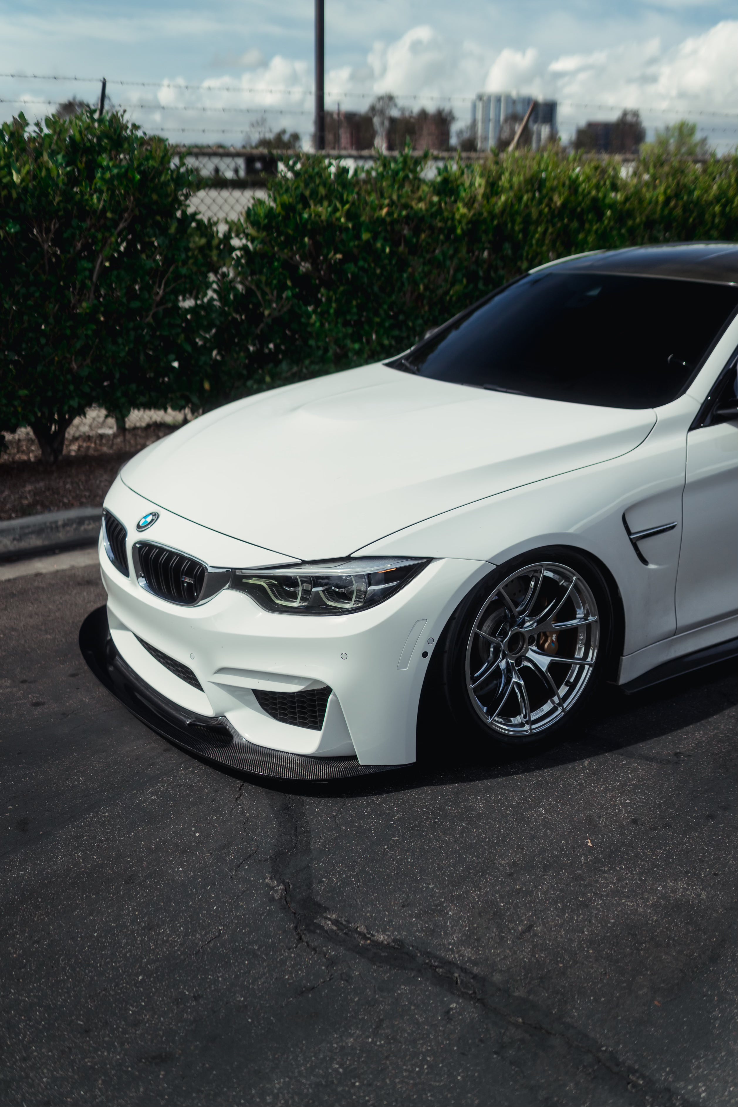 BMW F8X M3/M4 GT4 V2 Carbon Fiber Front Lip
