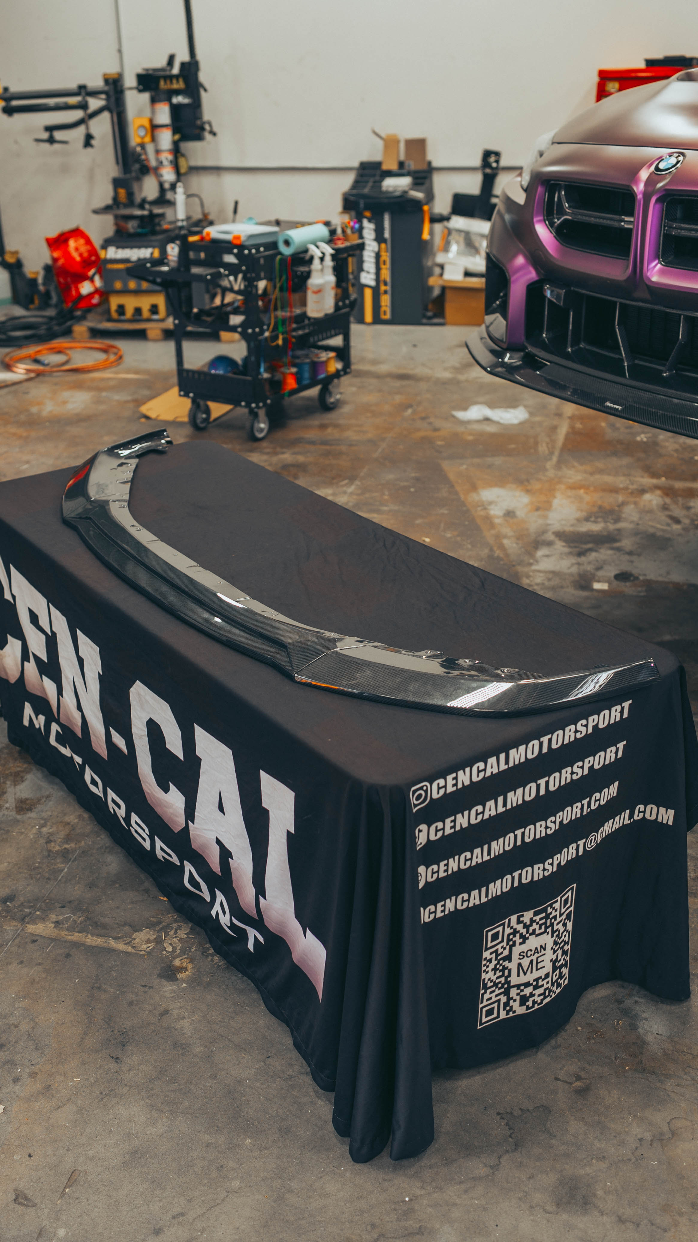 G87 M2 Cen-Cal Carbon Fiber Front Lip