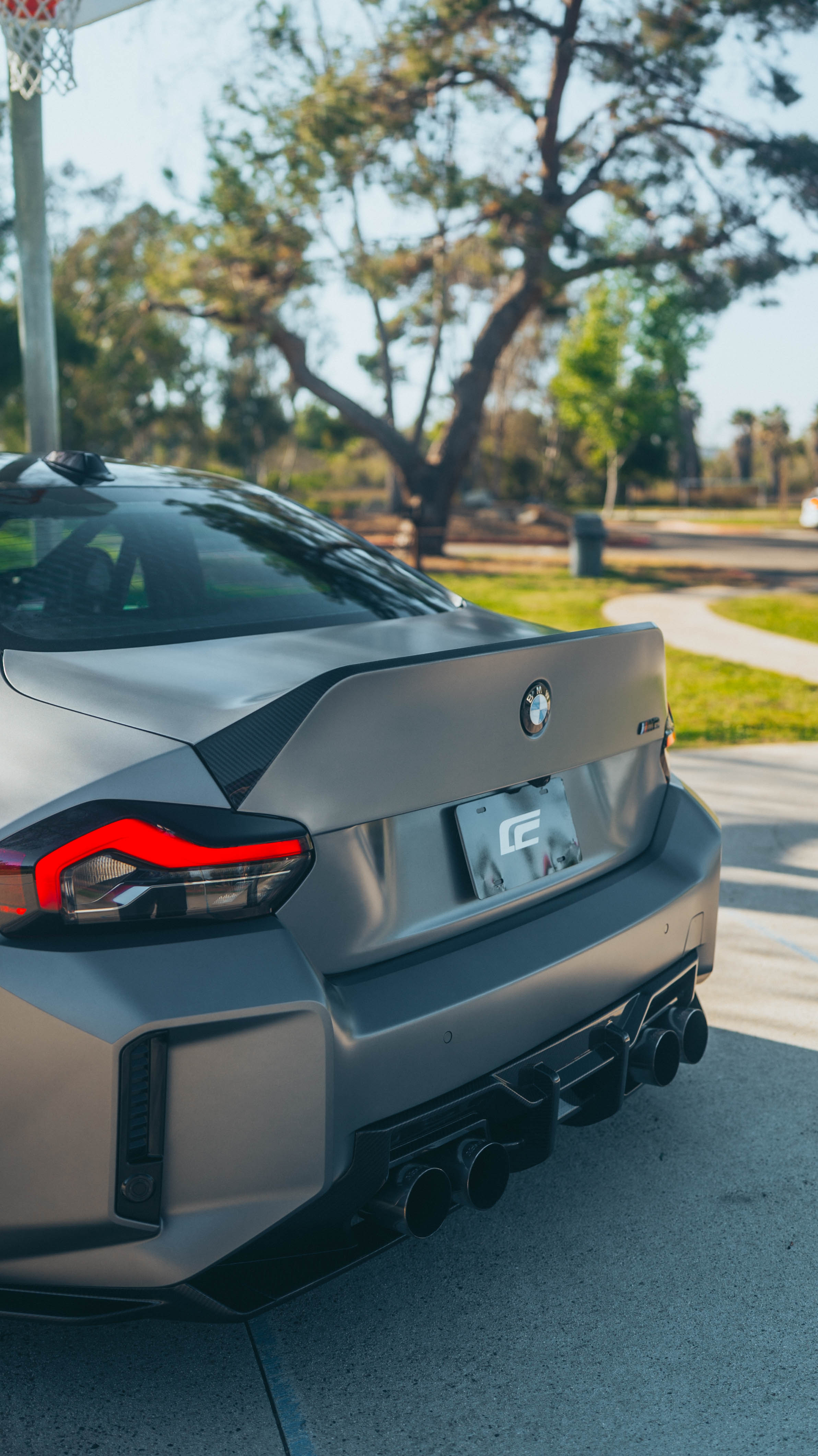 G87 M2 SQ Carbon Fiber Rear Diffuser