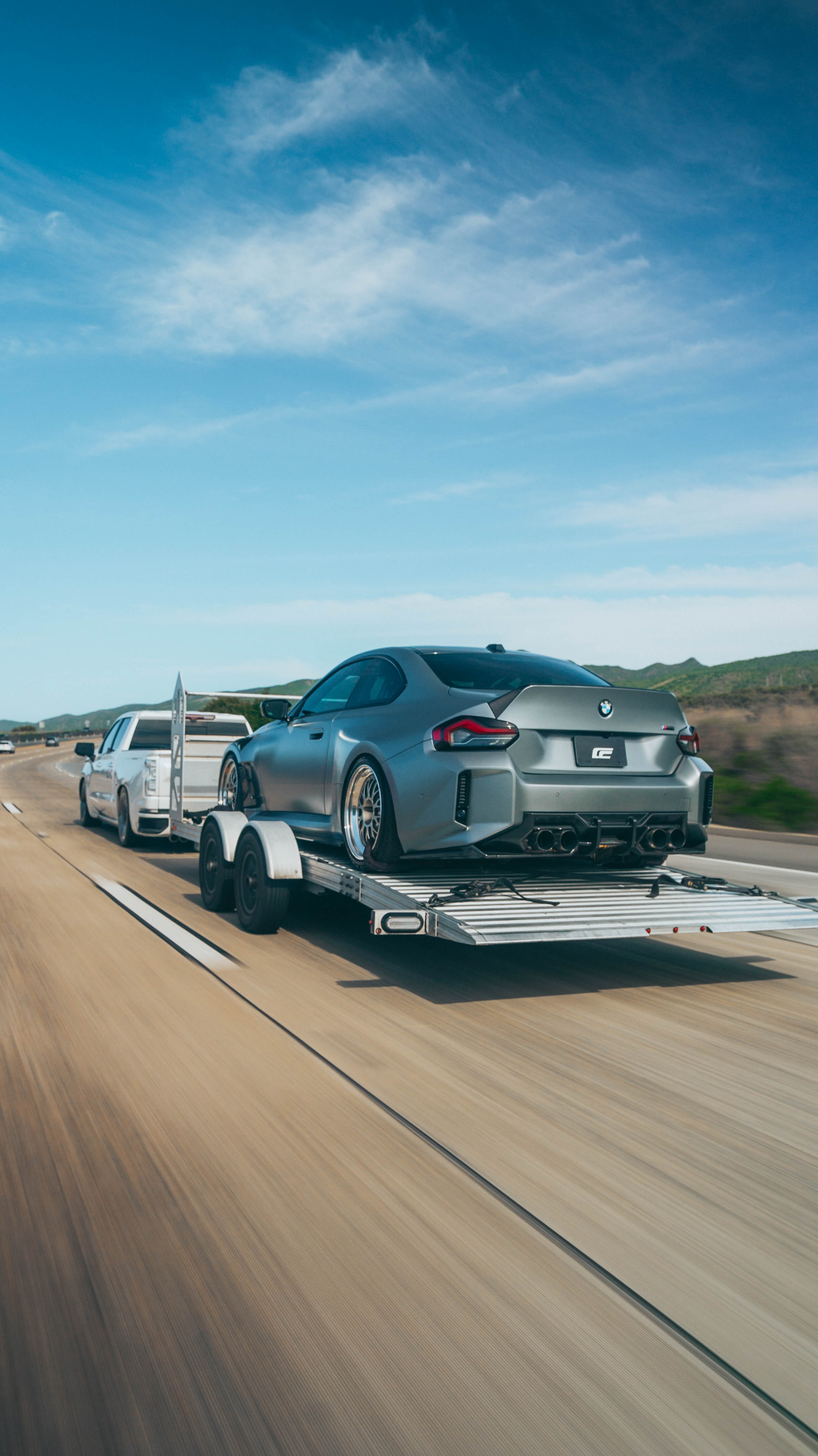 G87 M2 SQ Carbon Fiber Rear Diffuser
