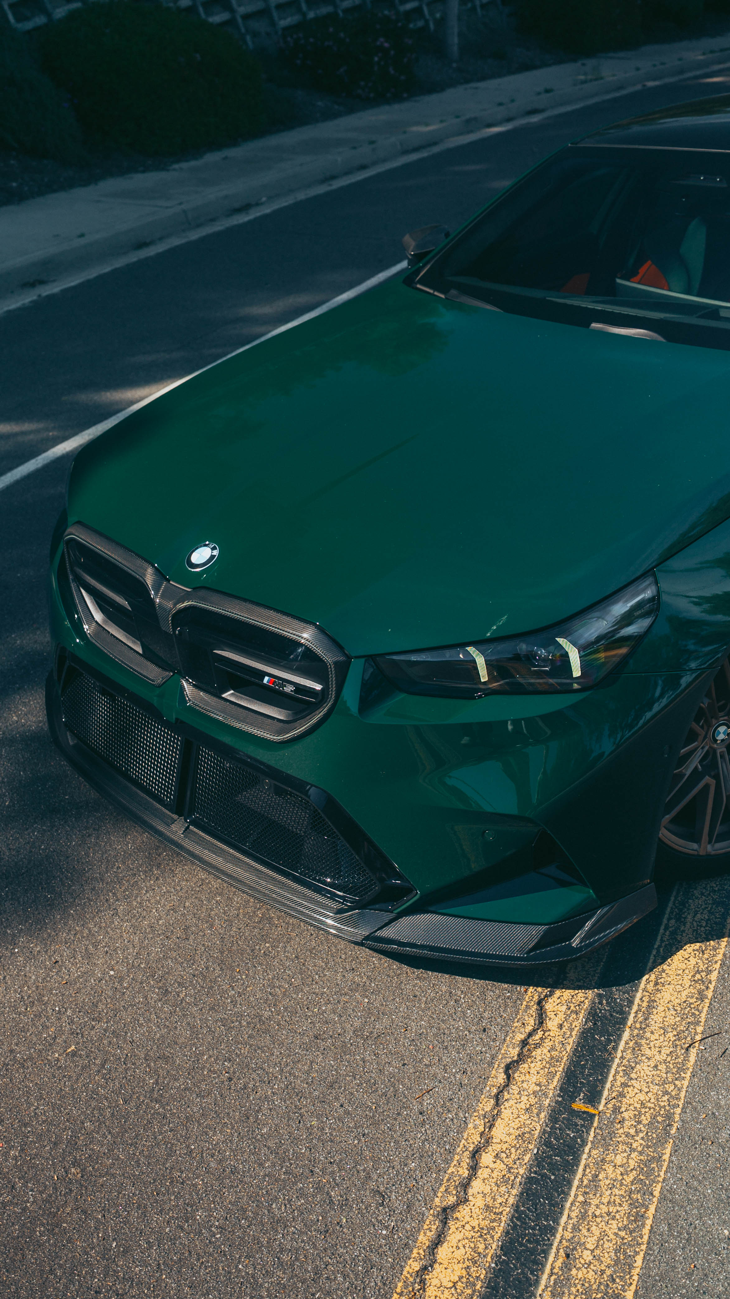 G90/G99 M5 Authentic Carbon Fiber MHC SP90 Front Lip