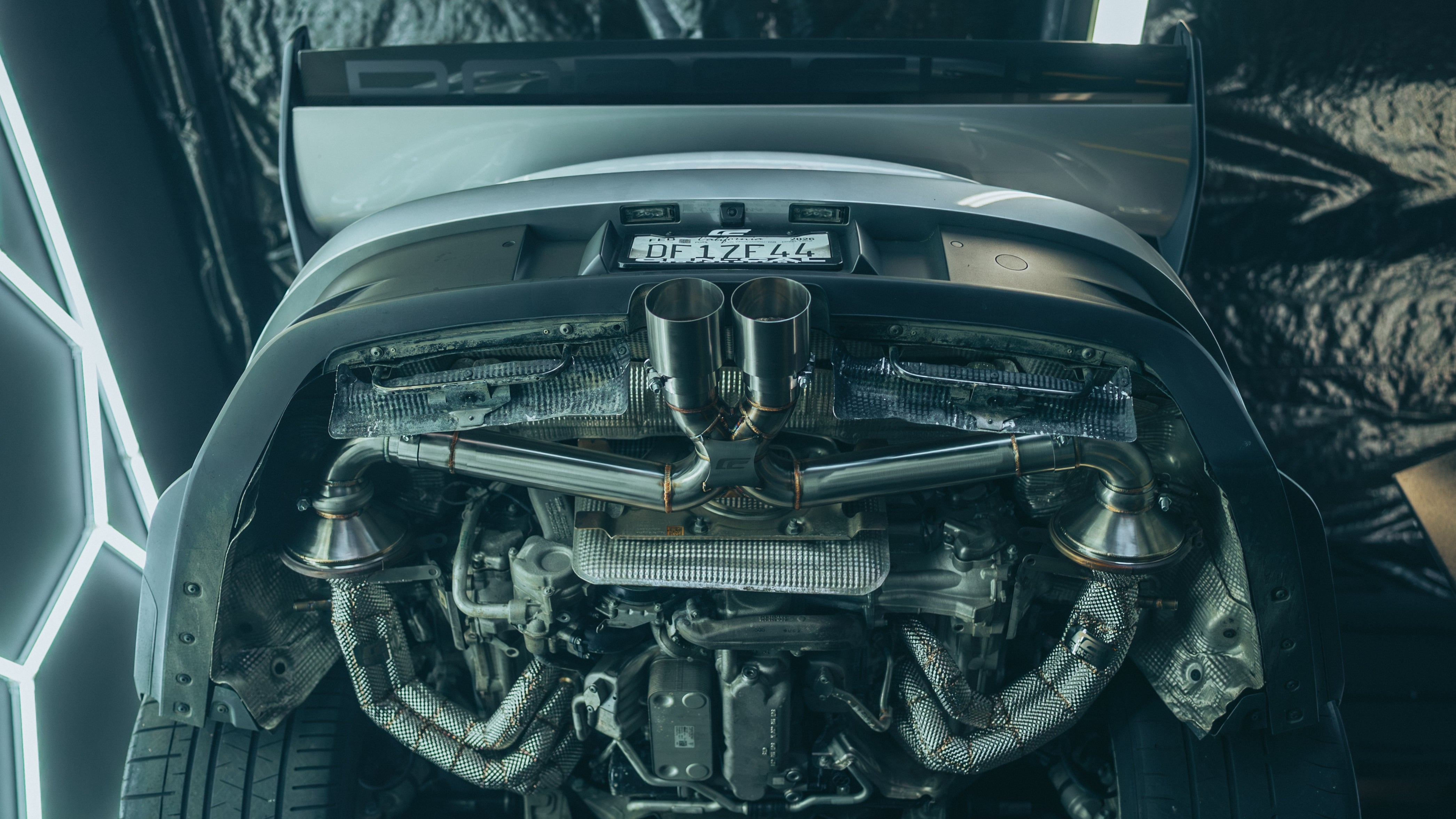 High-Flow Race EQL Headers – Porsche 992 GT3 / GT3 RS (T304 Stainless Steel)