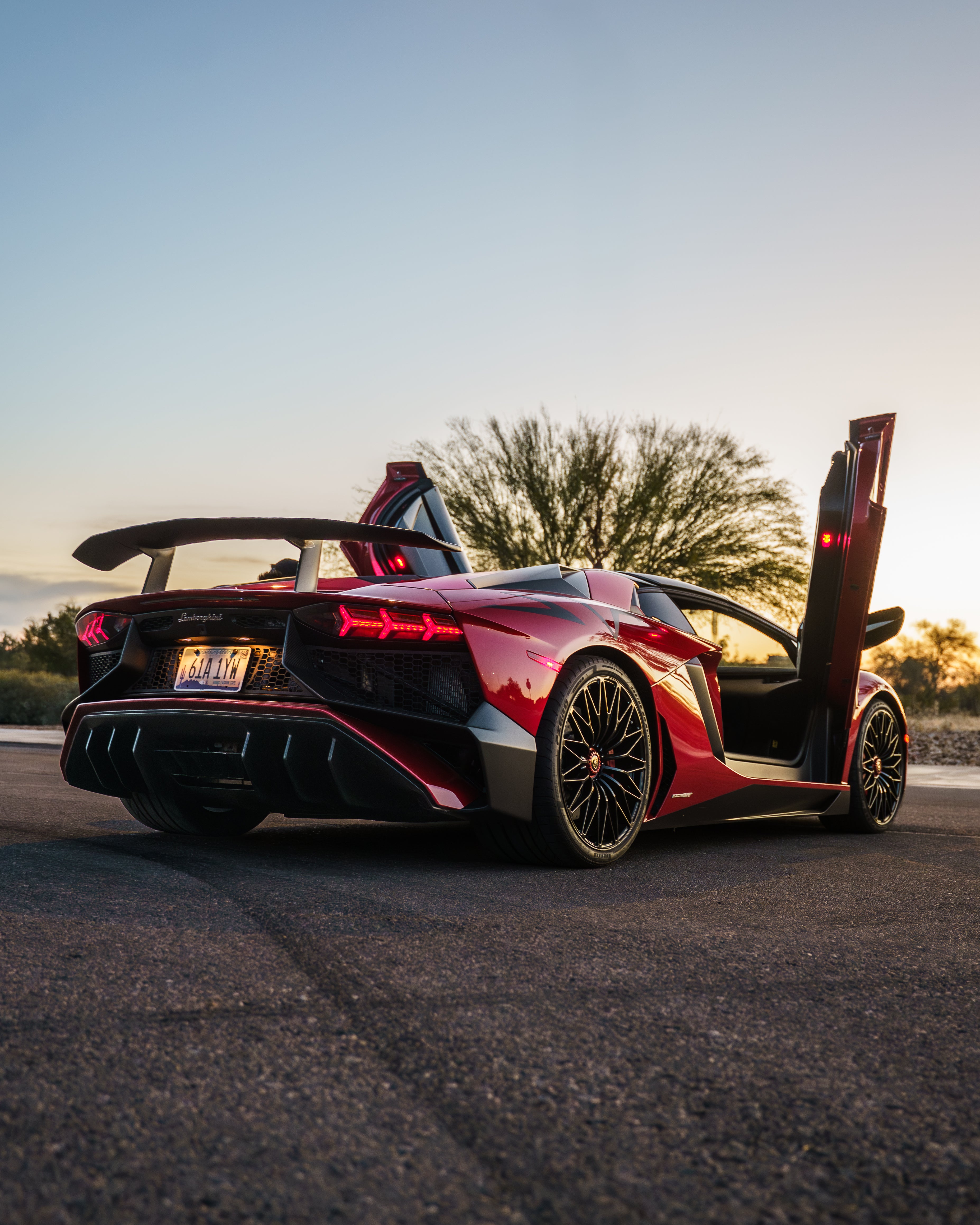 Lamborghini Aventador SV F1 Exhaust System