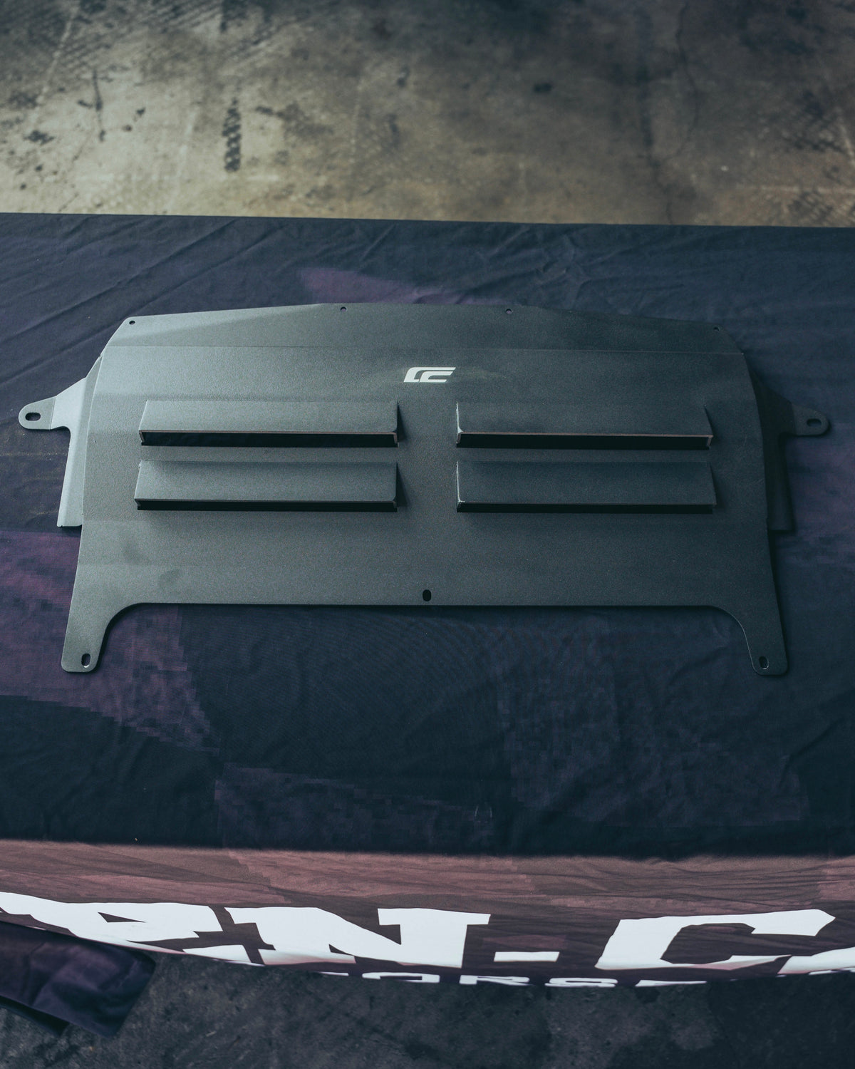 BMW F8X M3/M4 "APEX" Metal Oil Cooler Guard Skid Plate - F80/F82/F83