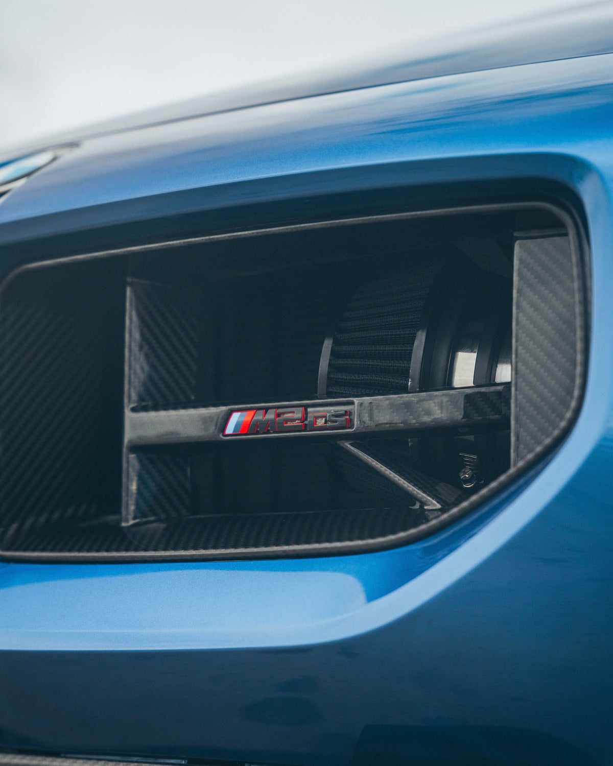 G87 M2 CS 1:1 Carbon Fiber Front Grill Replacement
