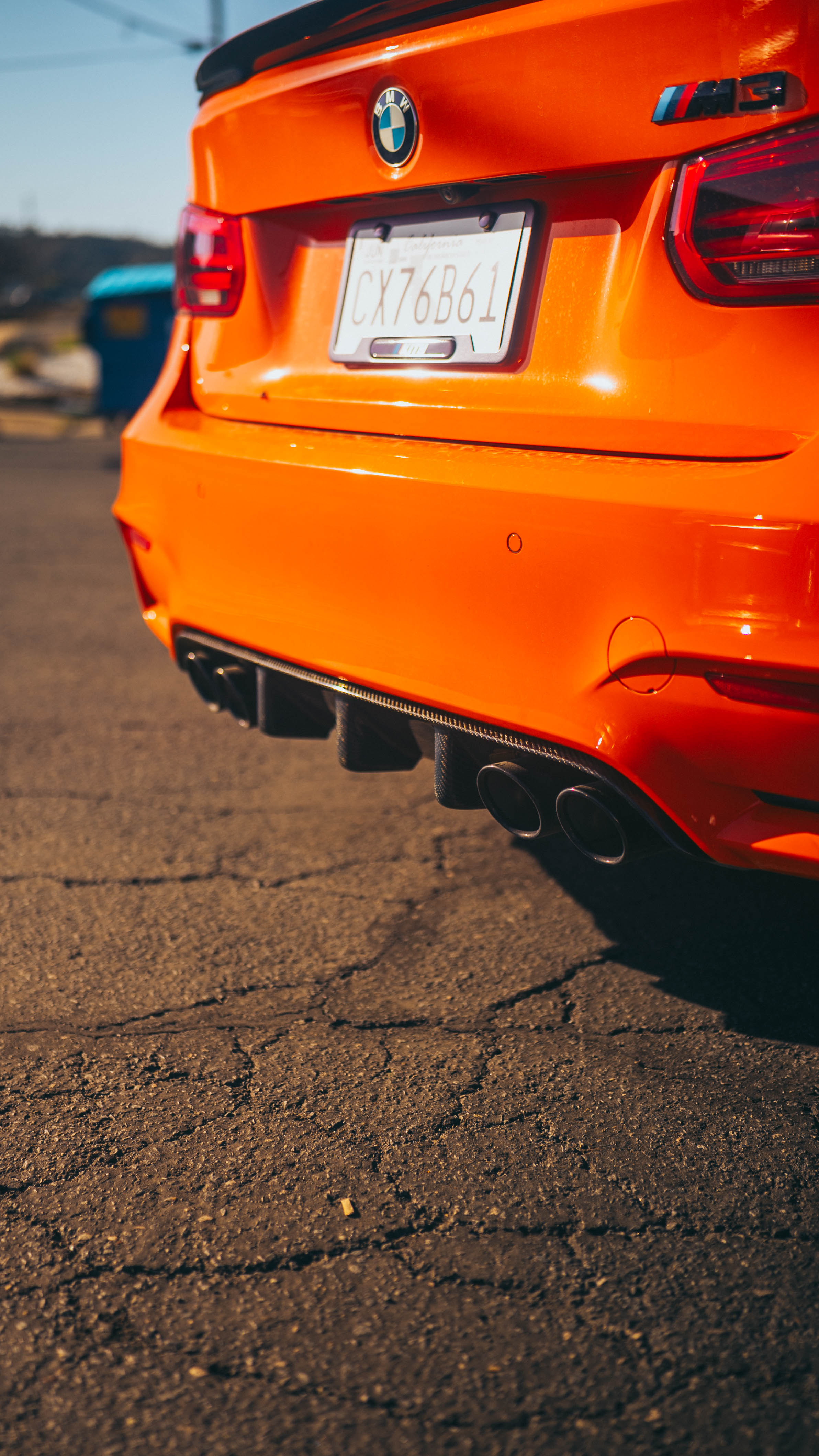 F8X M3/M4 MP Carbon Fiber Rear Diffuser
