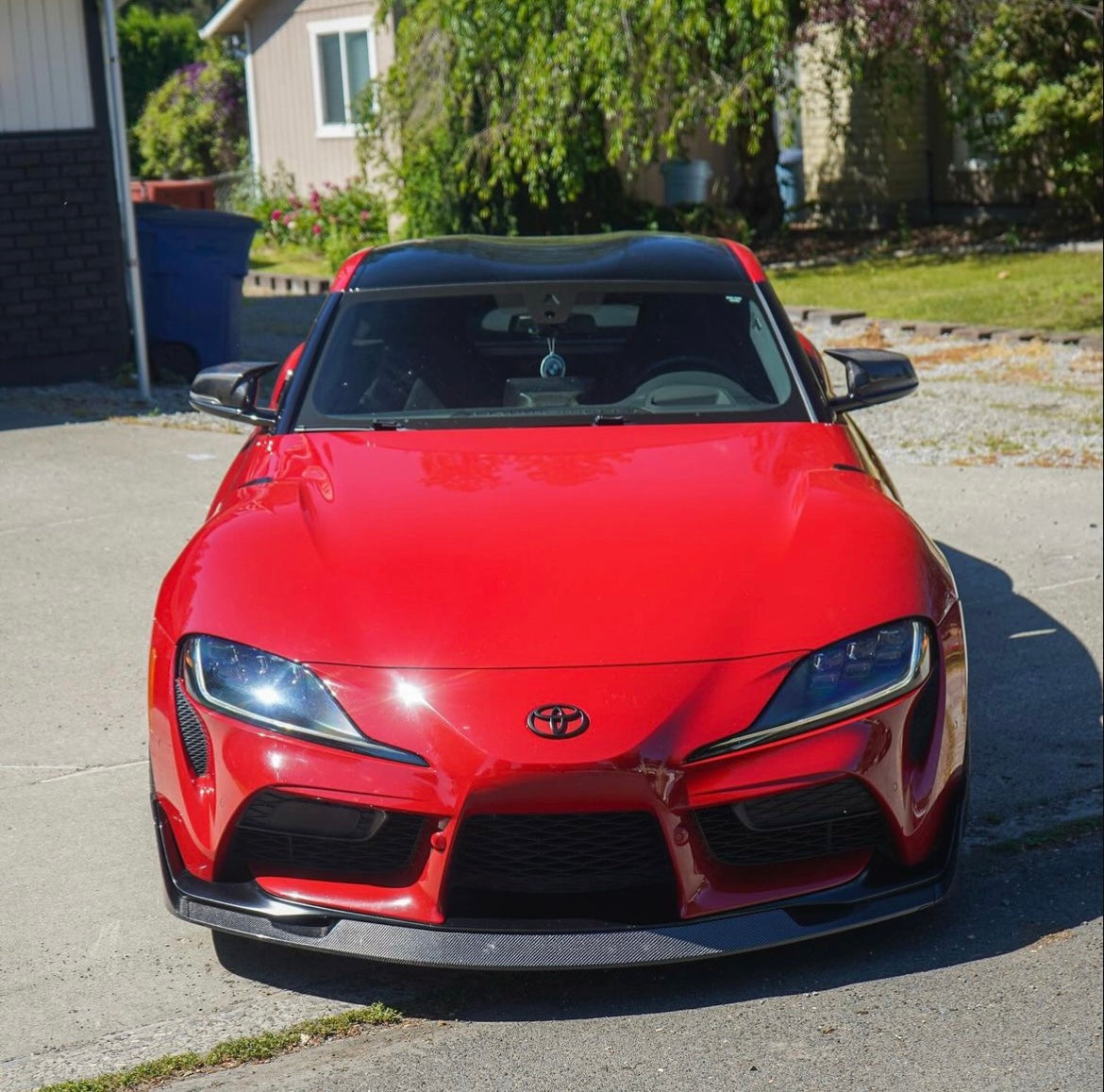 Toyota Supra MKV A90/A91 JHP 3PC Carbon Fiber Front Lip - MK5 GR Supra