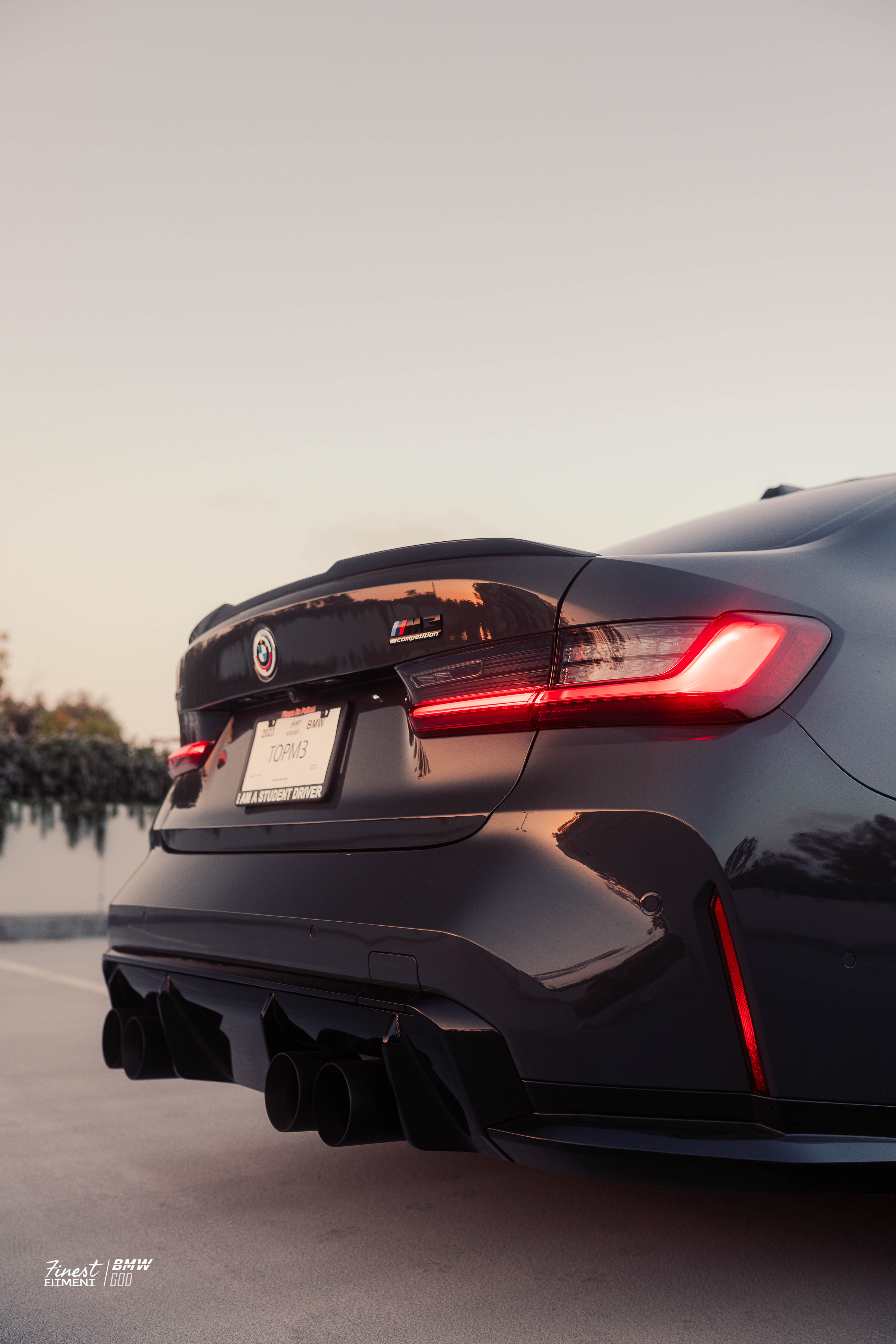 G80/G20 OEM Style Carbon Fiber Rear Spoiler - G20 3 Series/G80 M3