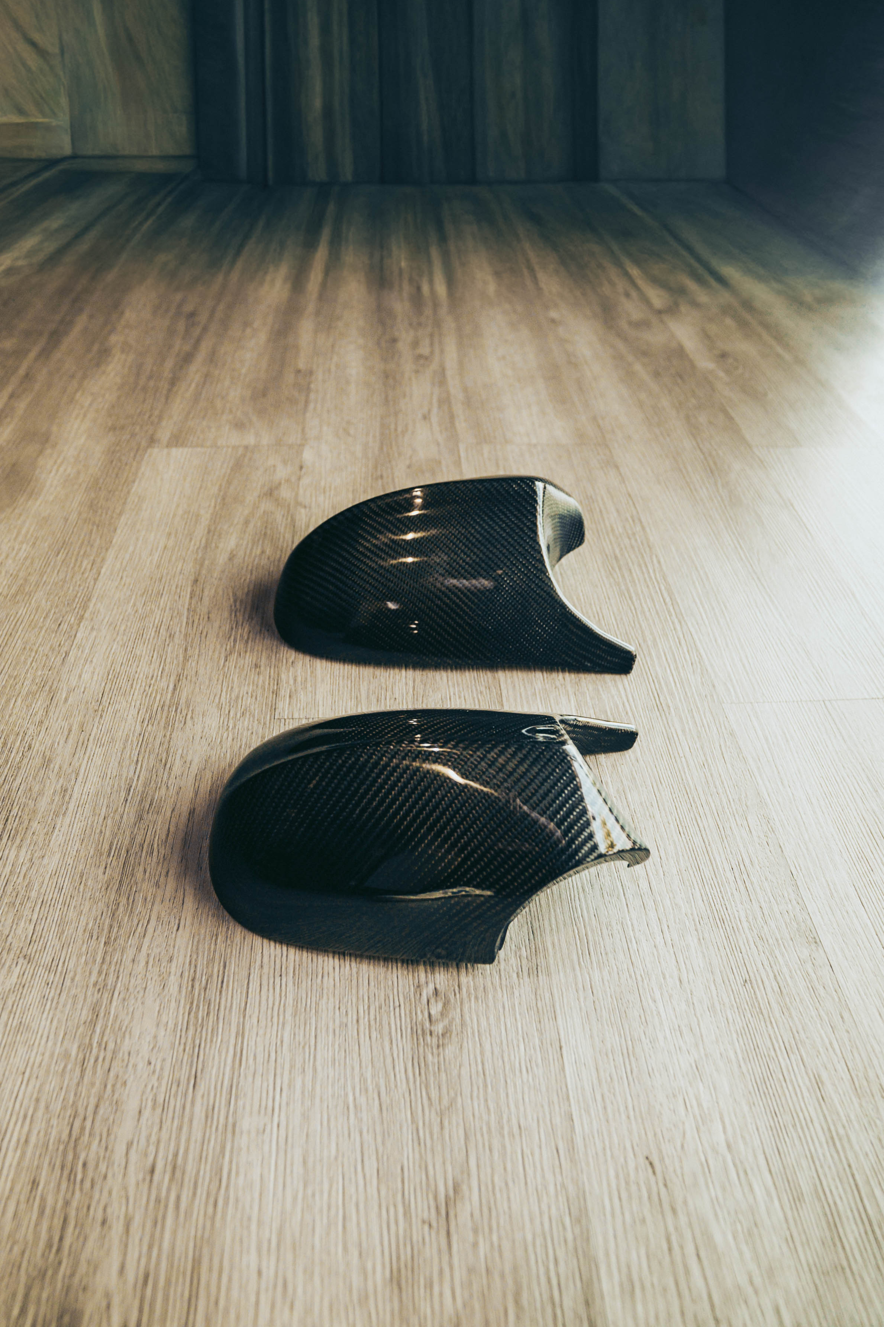 E9X/E8X M Style Carbon Fiber Mirror Cap Replacements