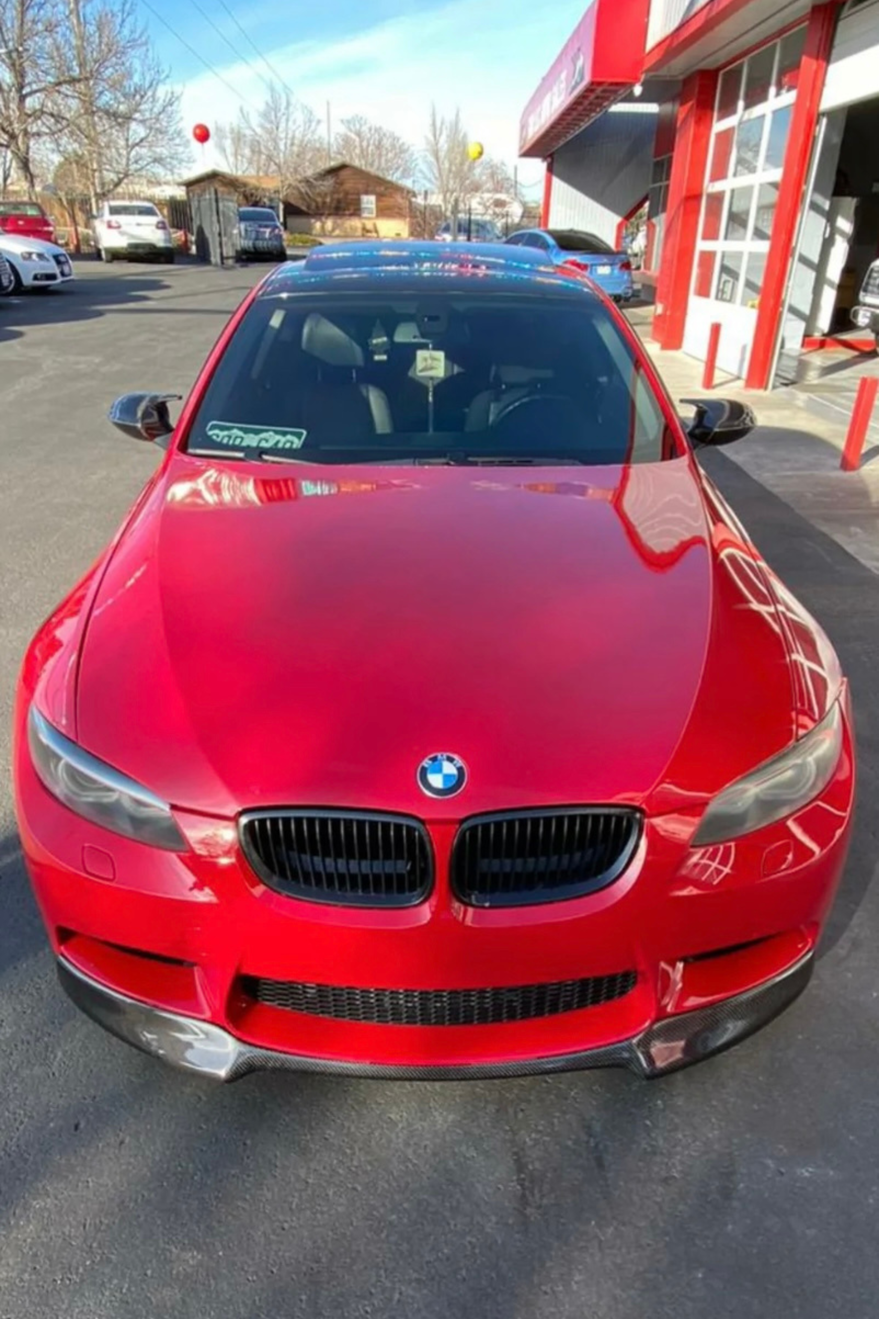 E9X/E8X M Style Carbon Fiber Mirror Cap Replacements