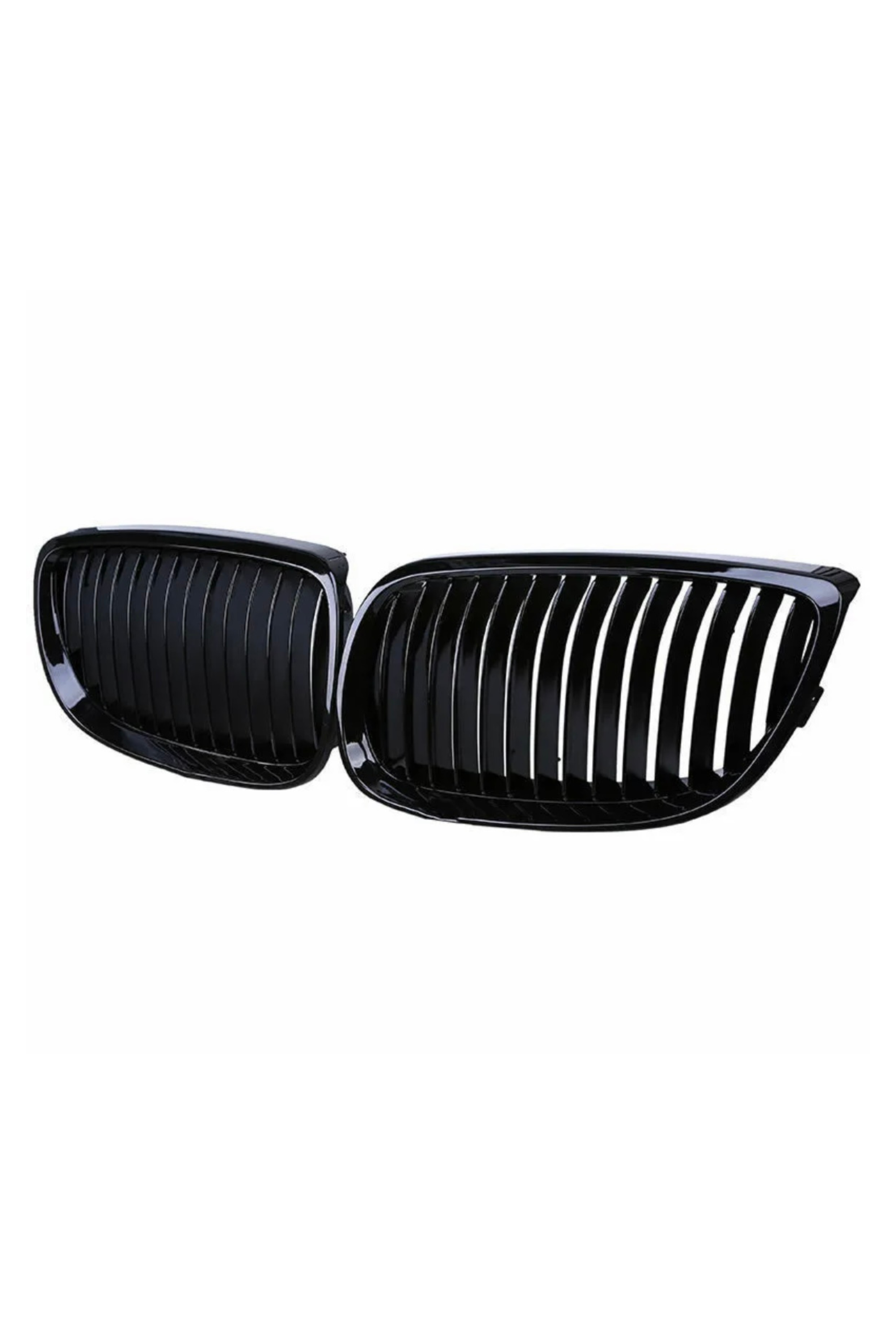 E9X gloss black single slat kidney grill