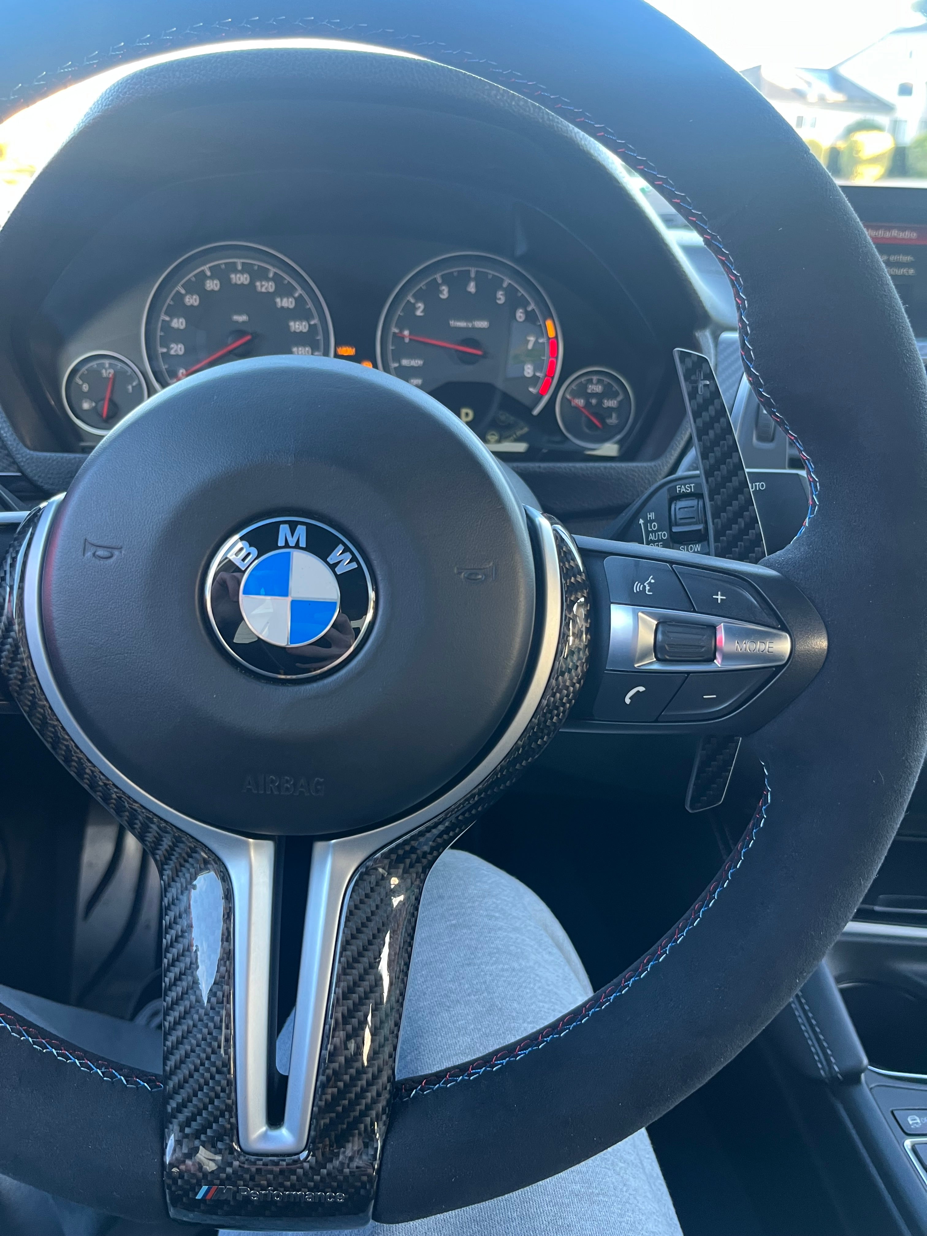 F Series Magnetic Carbon Fiber Paddle Shifters – BMW F8X/F3X/F2X