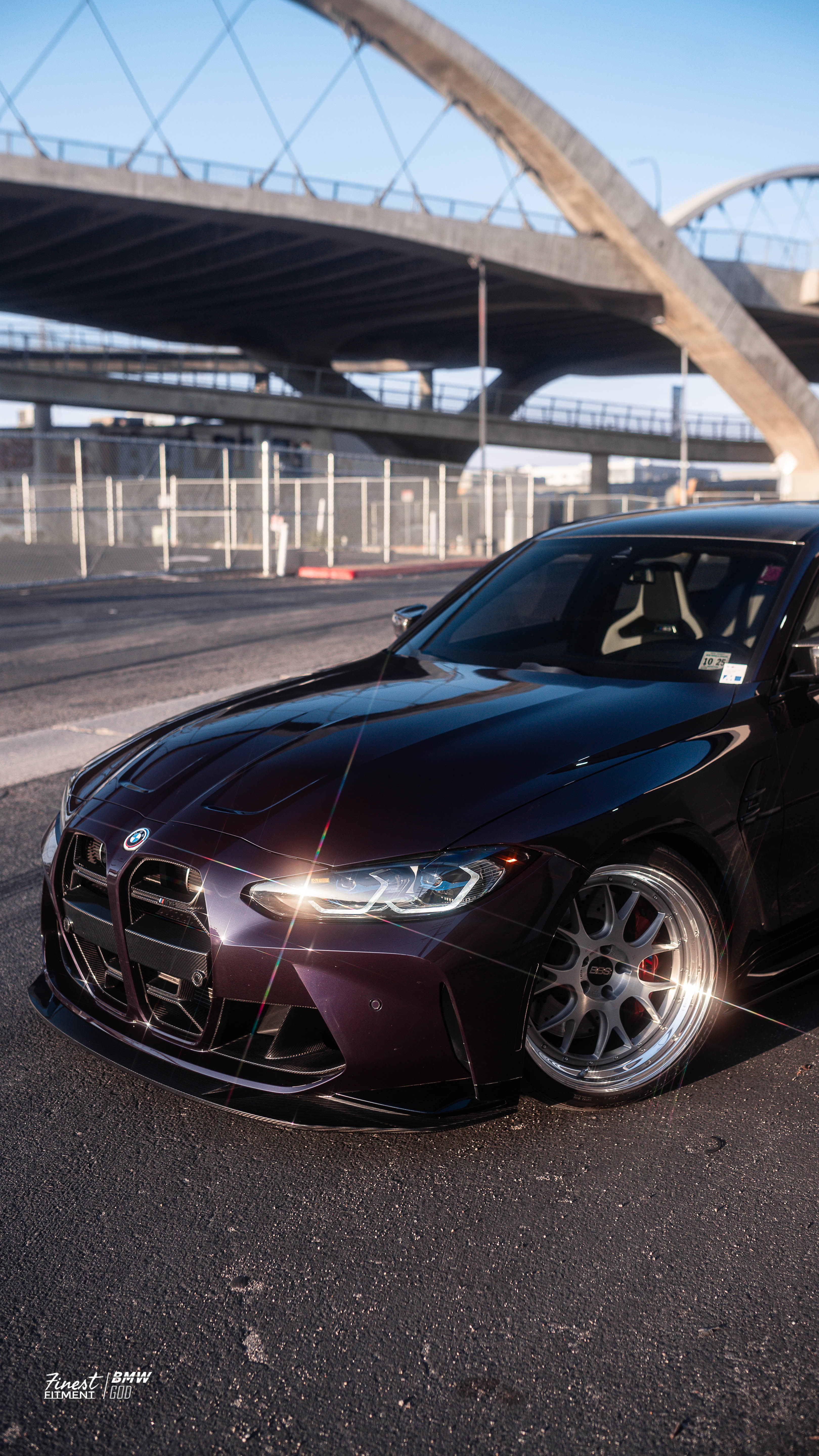 G8X M3/M4 MHC Style Carbon Fiber Front Lip for BMW G80 M3 & G82/G83 M4